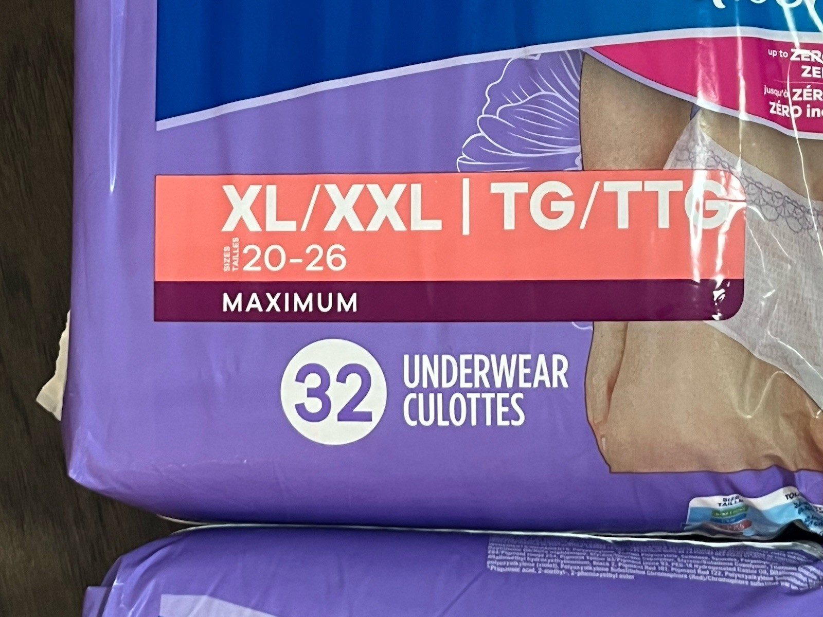 Always Discreet Adult Diapers for Women, MaxiProtect, Size XL/XXL, 22 Count