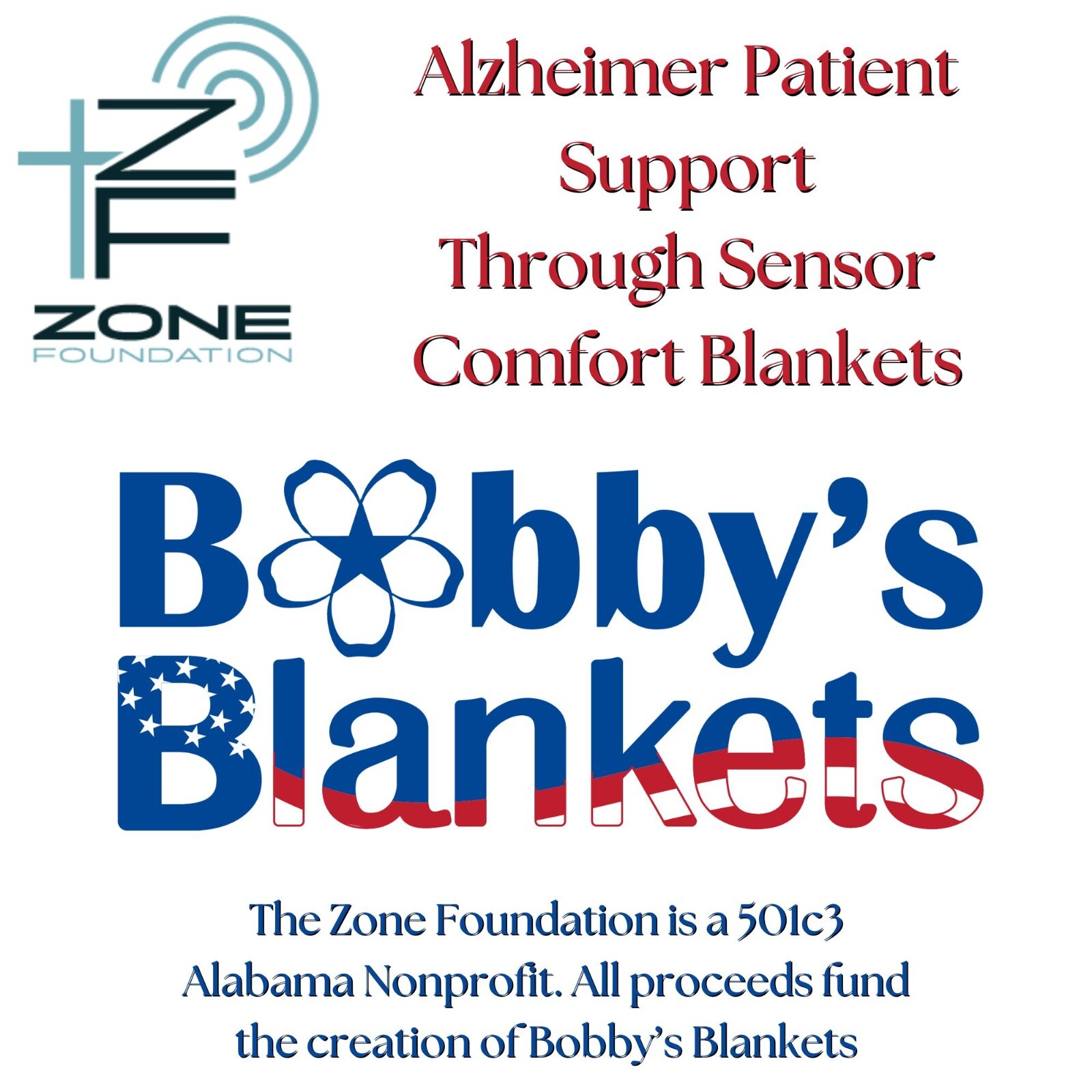 Bobby’s Blankets Sensor Fidget for Alzheimer’s, Dementia, 12″x24″ Hand Crafted