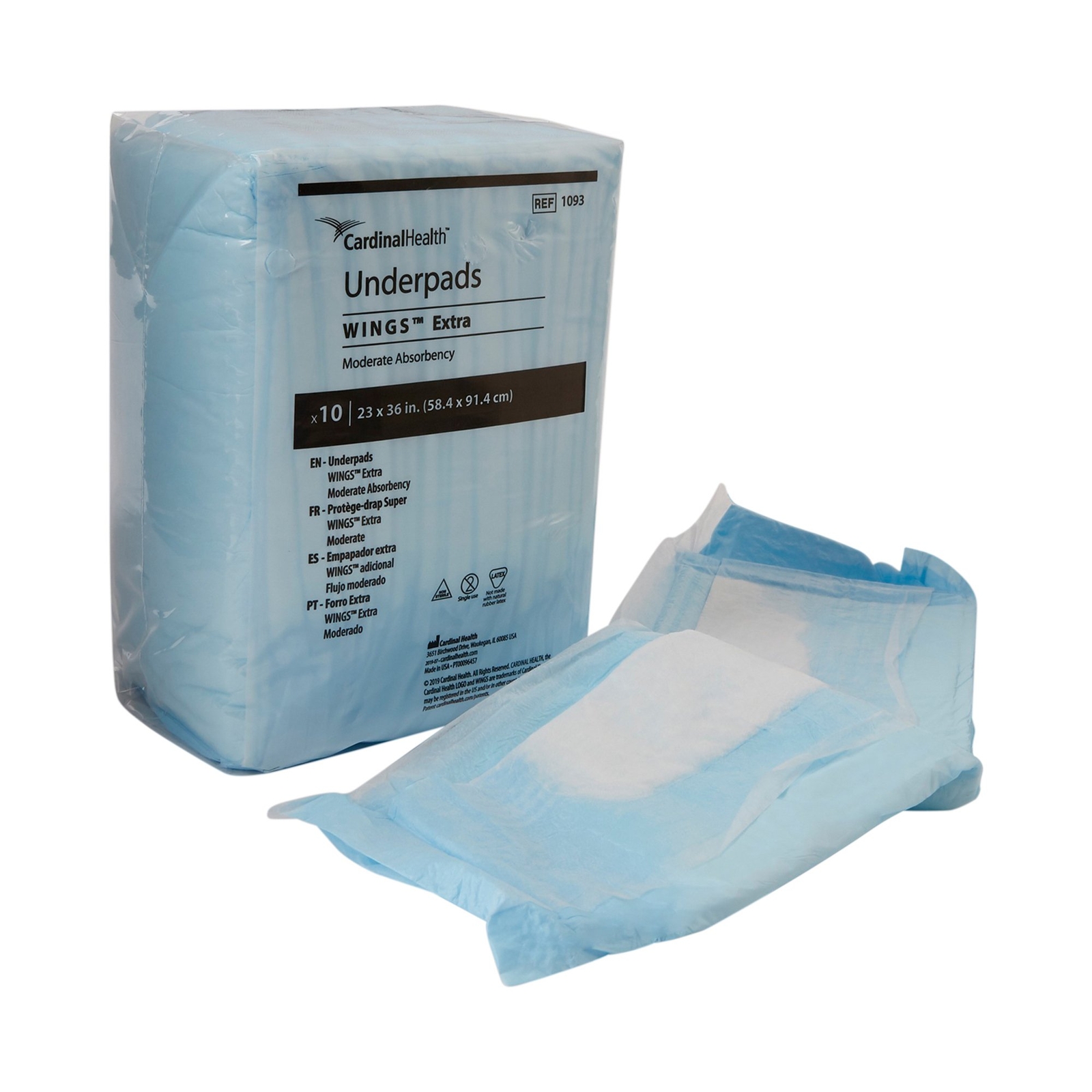 Simplicity Extra Disposable Underpad Fluff 23X36″ 1093 150 pads