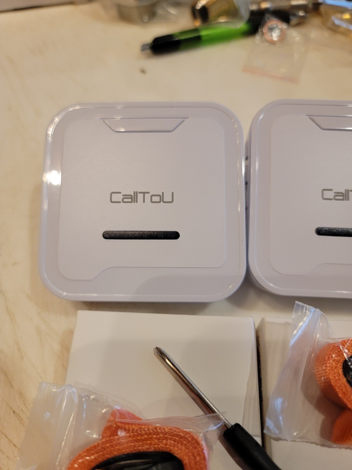 Wireless caregiver pager 2 chimes and 2 call buttons + FREE SHIPPING