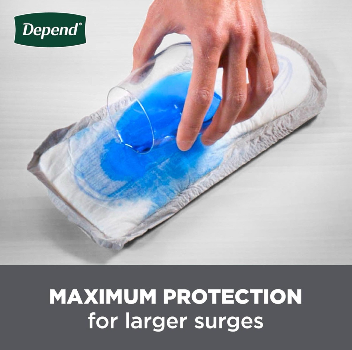 Depend Incontinence Guards/Bladder Control Pads for Men, Maximum Absorbency, 168