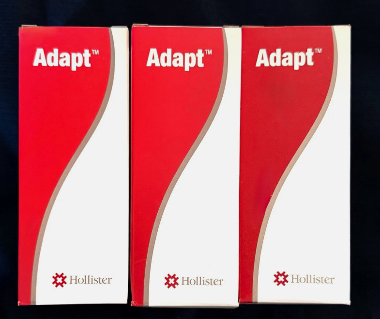 3 Hollister 78500 Adapt Ostomy Pouch Lubricating Deodorant 8 oz Expires 2031 NEW