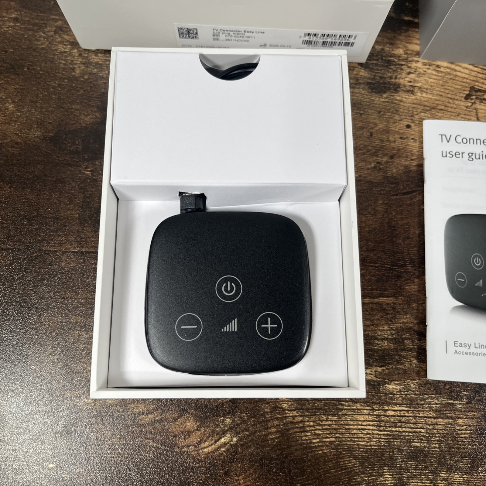 Phonak Wireless TV Connector V2 For Hearing Aids Audio Transmitter Set Open Box