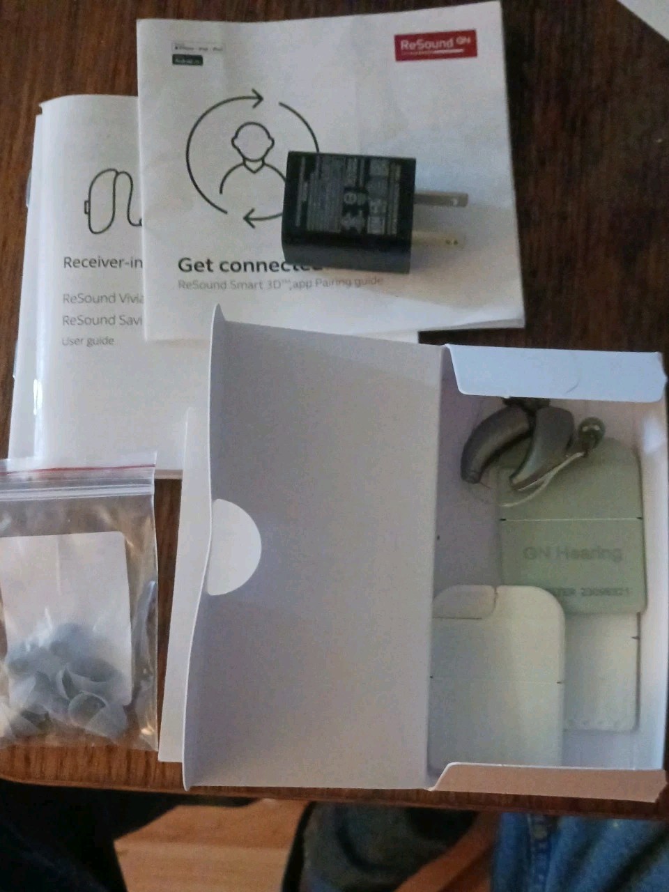 ReSound VivIa 60S Rechargeable RIC Bluetooth Hearing Aids.Behind The Ear.