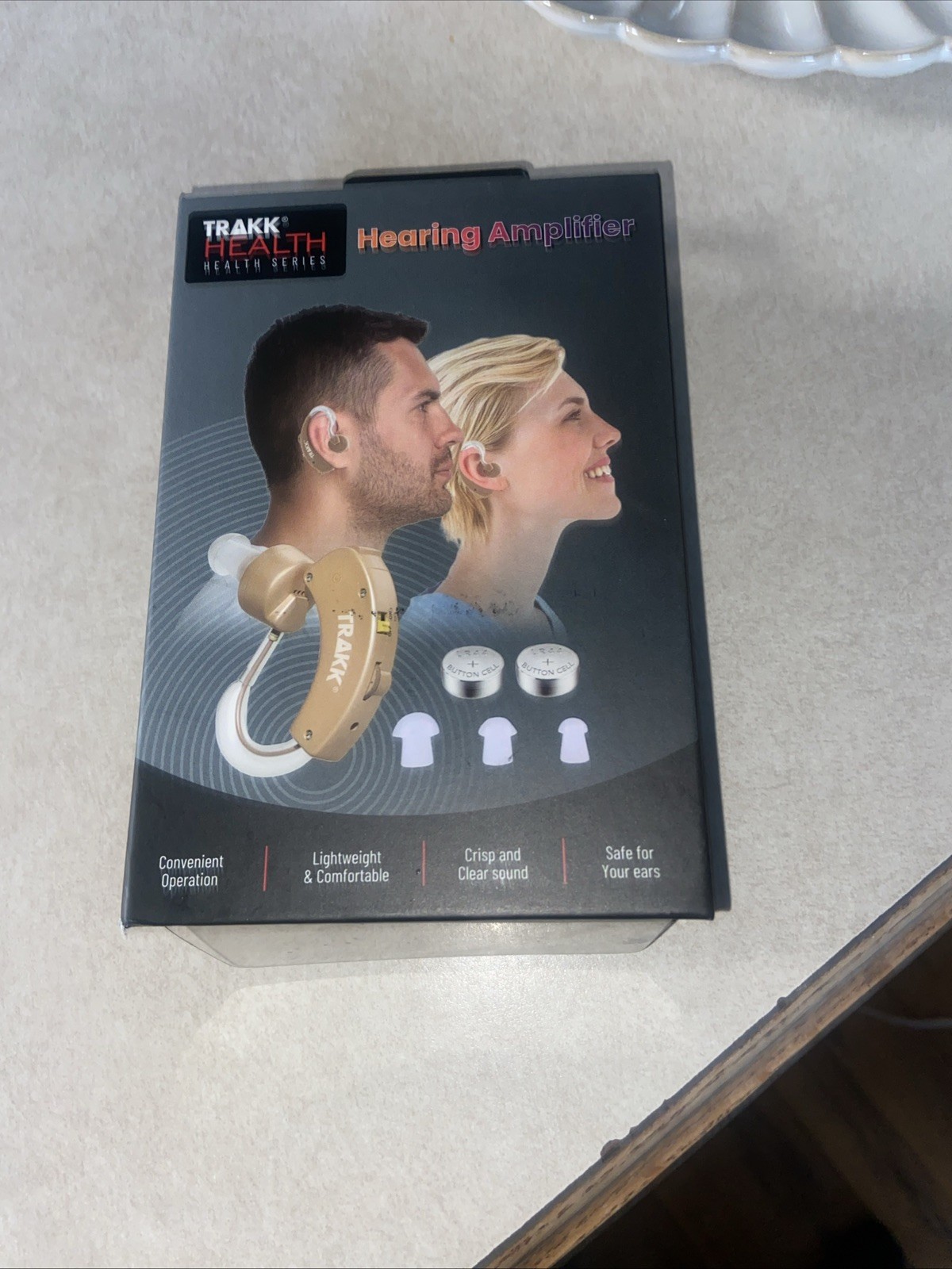 Trakk Health Personal Hearing Amplifier – Sound Amplifier – Single Hearing Aid