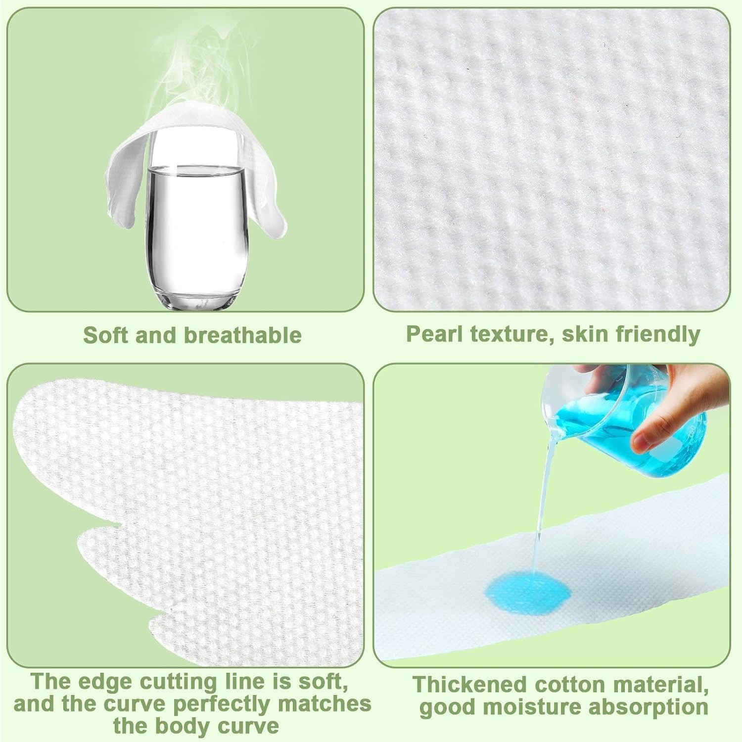 Soft Absorber Pads Plus Size Under Belly Sweat Liners