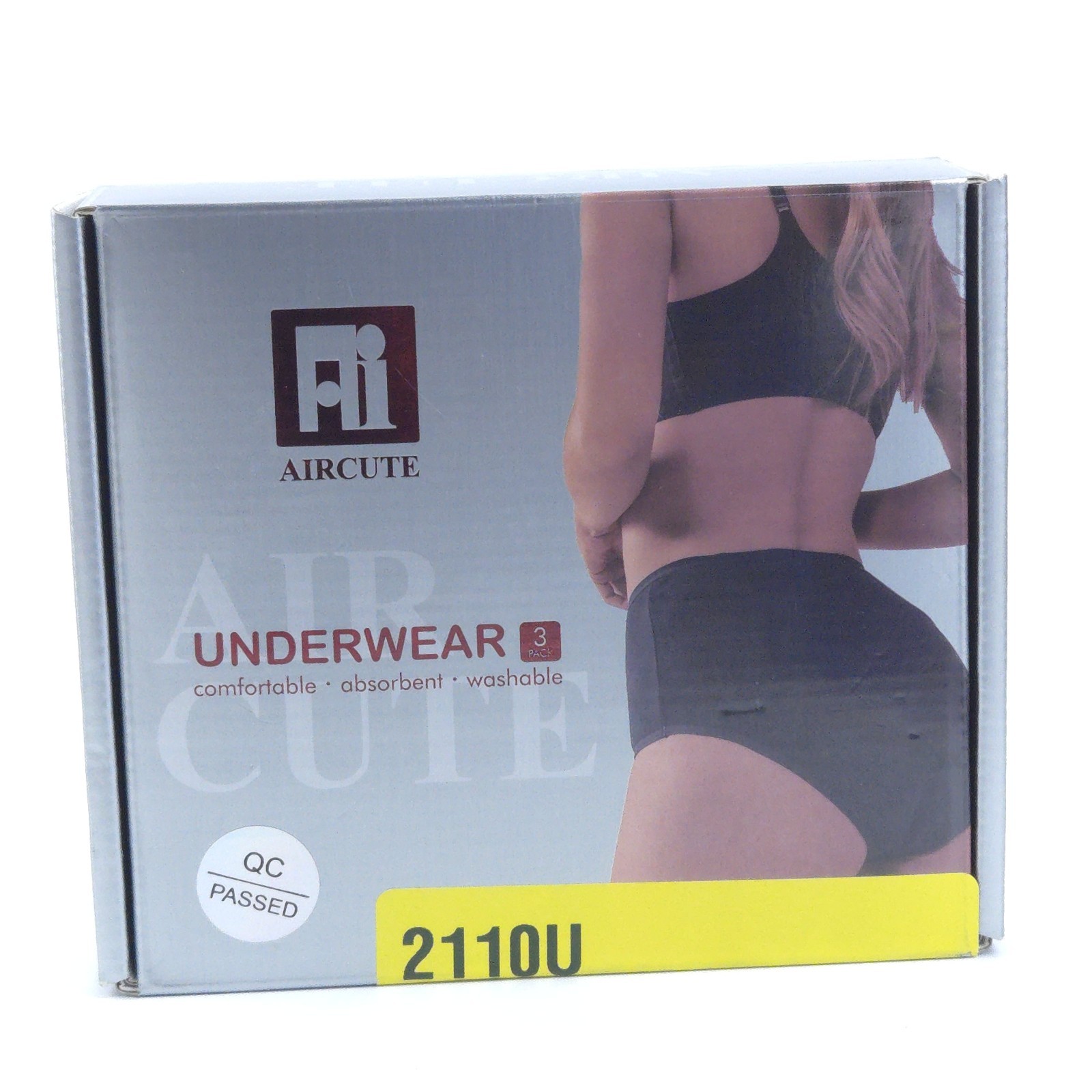 3pk Small Women Washable Absorbency Urine Incontinence Underwear Leak Proof