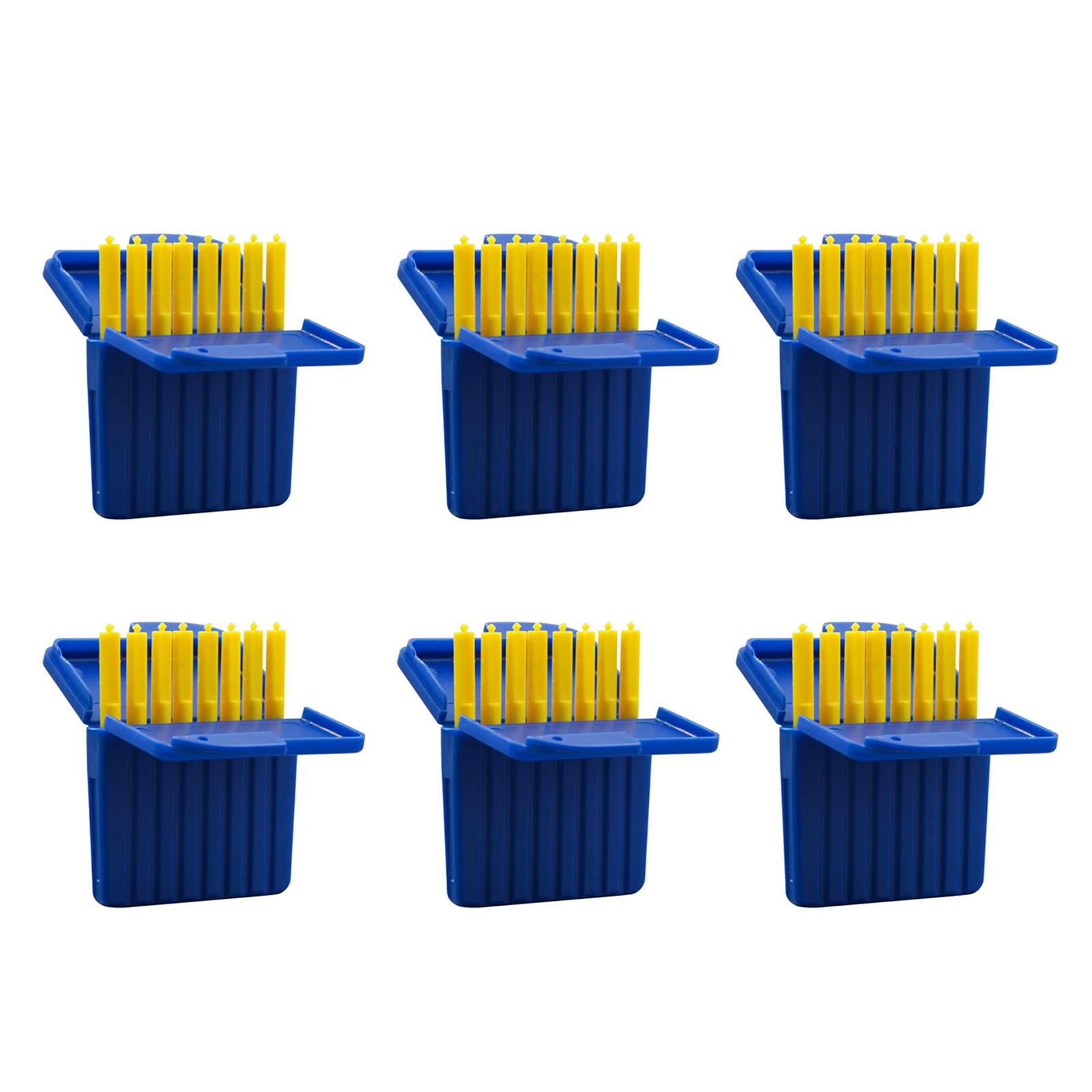 6 Packs 48 PCS New Wax Guards Filters Tool For Starkey Hear Clear Hearing Aid