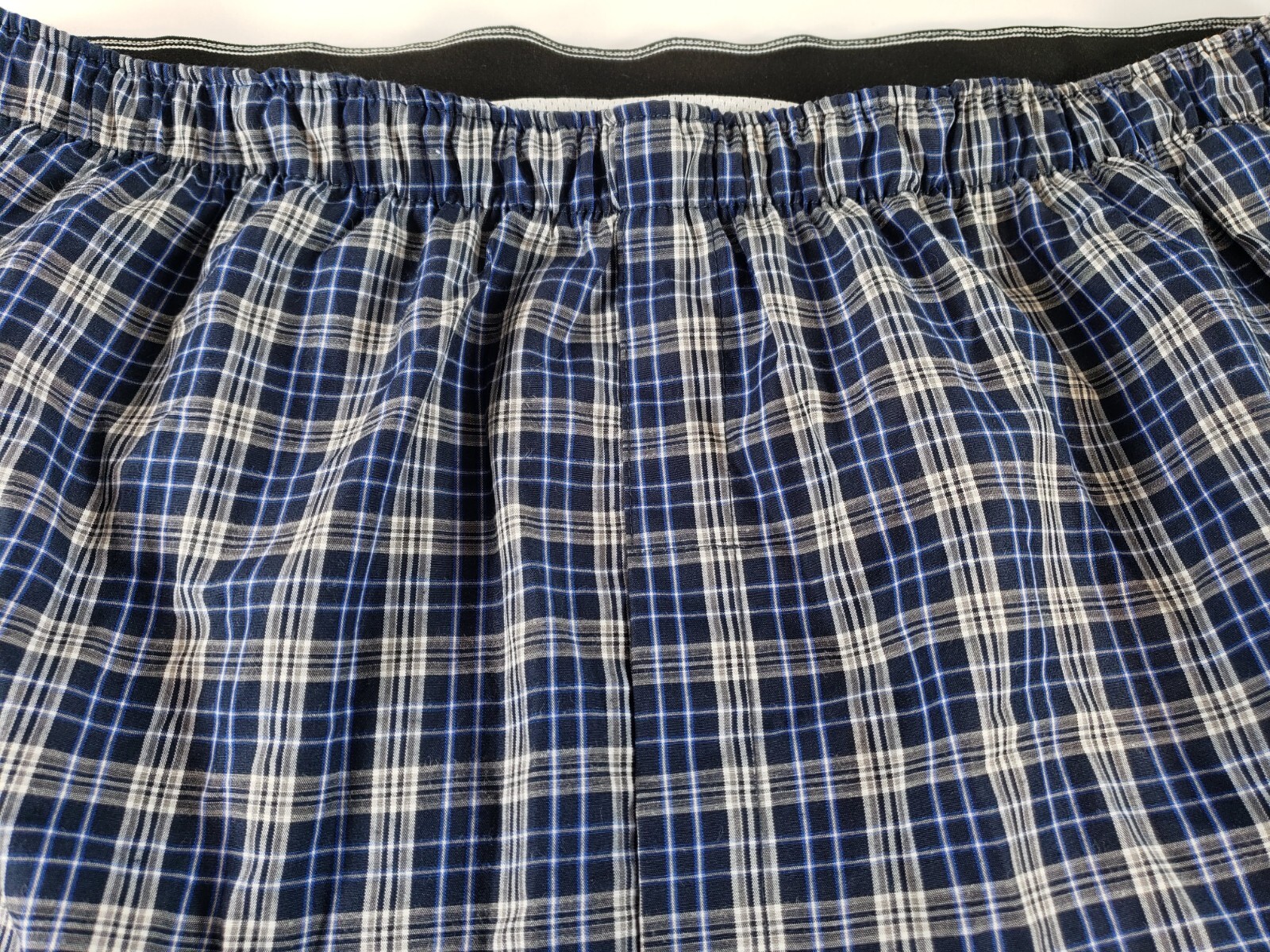 TIICHOO Men’s Incontinence Underwear Regular Absorbency 4 Pack 2XL Blue Plaid