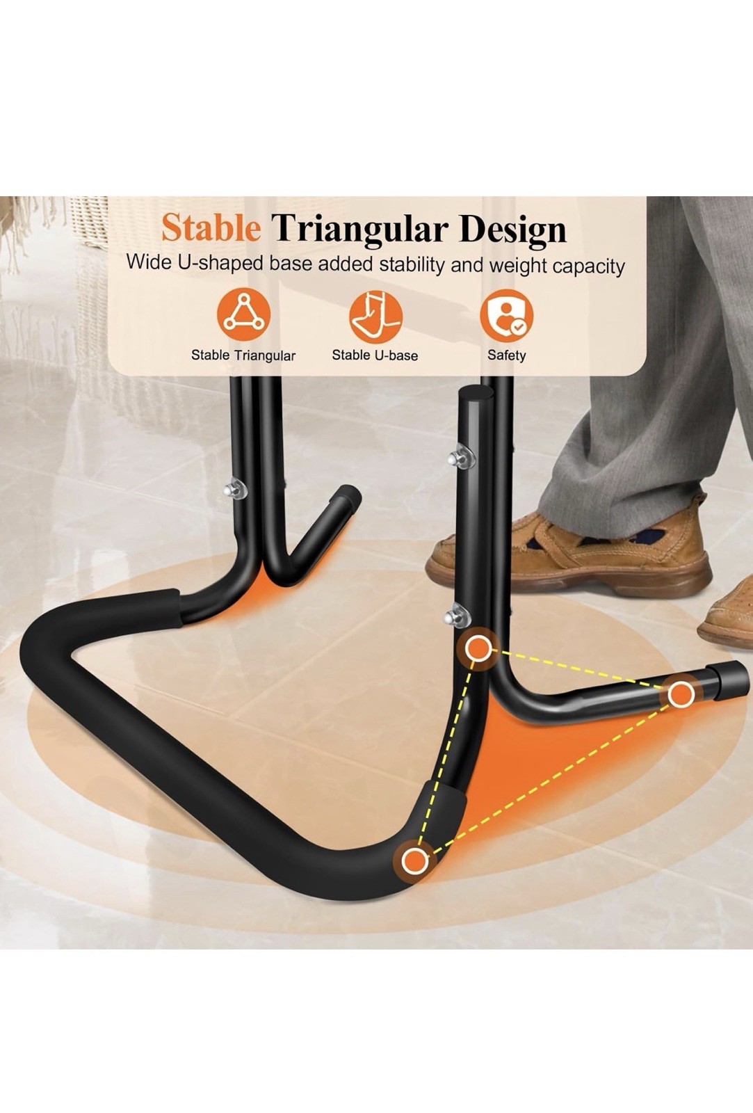 Mobility Stand Assist Aid for Elderly, Aluminum Alloy Walking Support Mobility