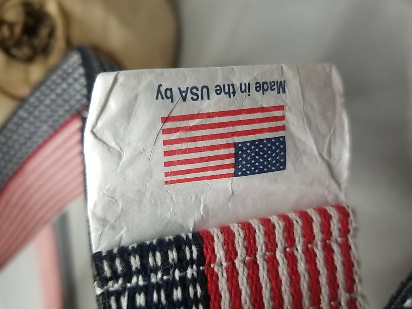 Skil Care Belt Gait Safety Role Strap Restraint 58” American Flag