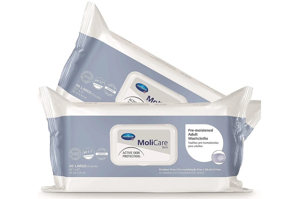 MoliCare Skin Personal Cleansing Wipe 9 x 13″ 225600 12 Pack 576 Wipes
