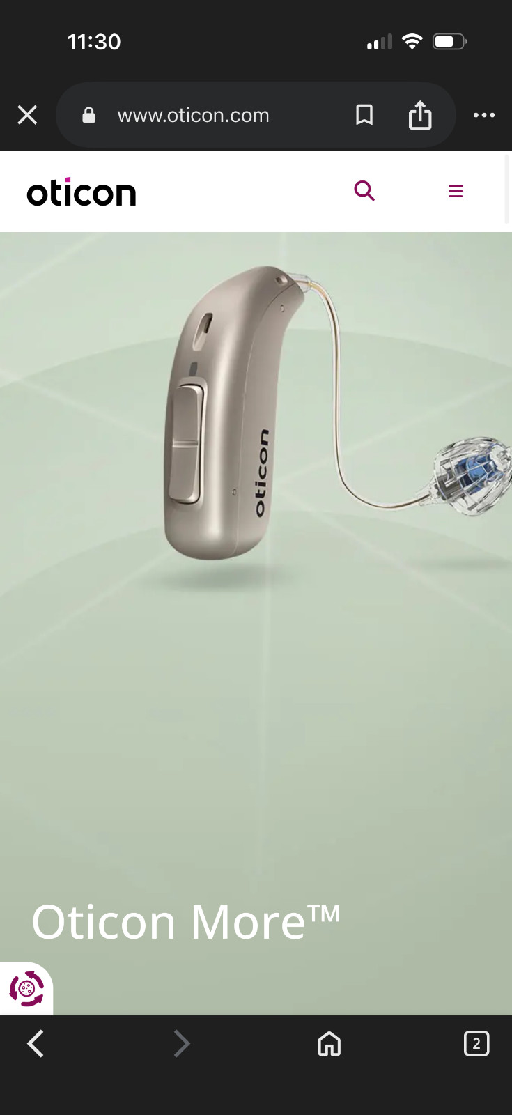 oticon real hearing aids. Great condition. Comes with accessories attached.