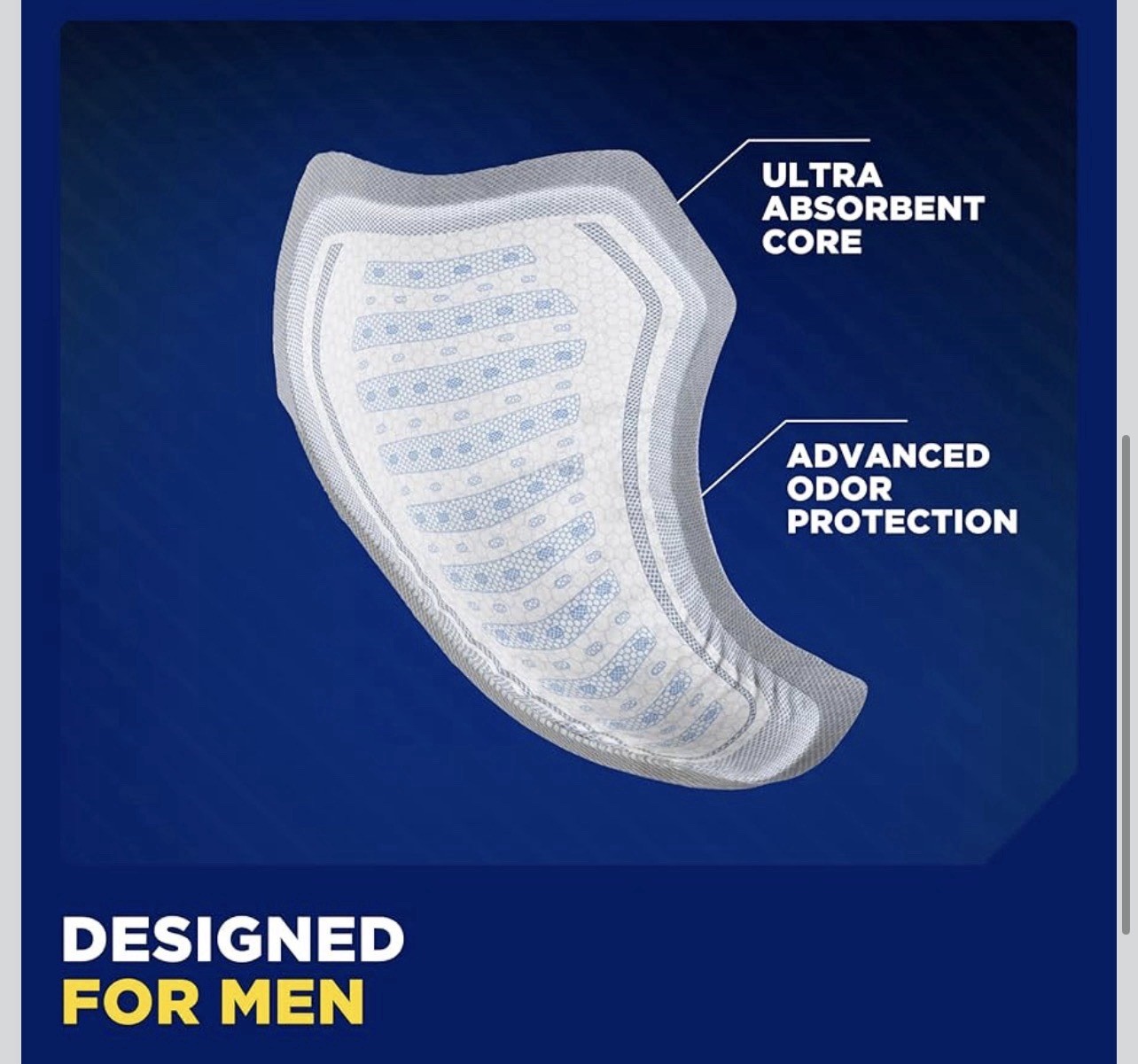 TENA Incontinence Guards for Men Maximum Absorbency 144 Ct