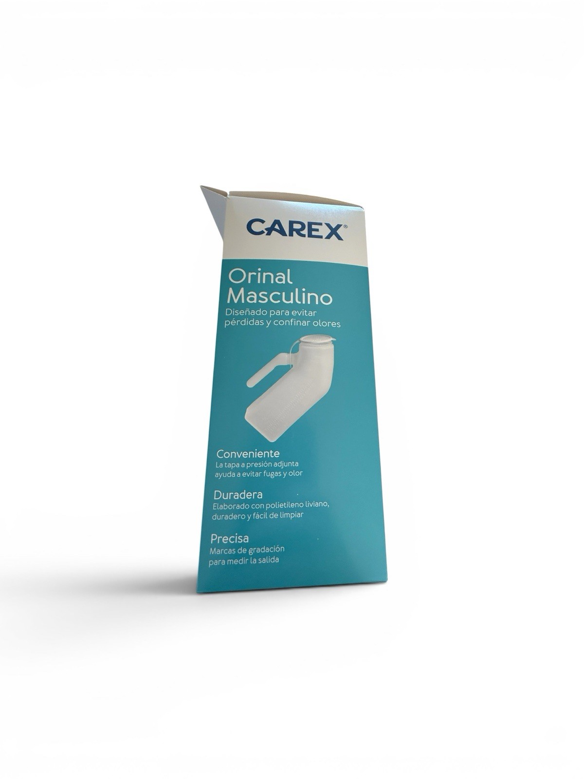 Carex Male Urinal 3 Pack Spill Proof Portable Urine Bottles w/ Lid New 32 Oz