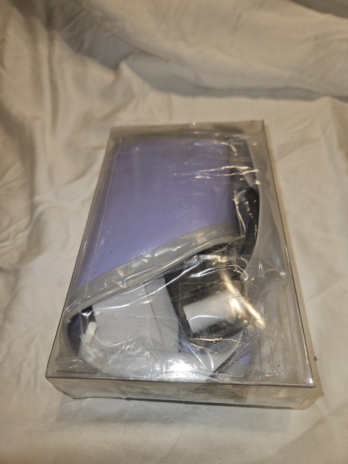 Ehucon Waterproof Shower Safety Belt, Fall Prevention, Purple/White