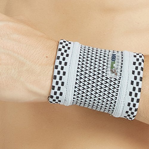 Neotech Care Wrist Band – Bamboo Fiber Knitted Fabric – Light, Elastic & Breatha