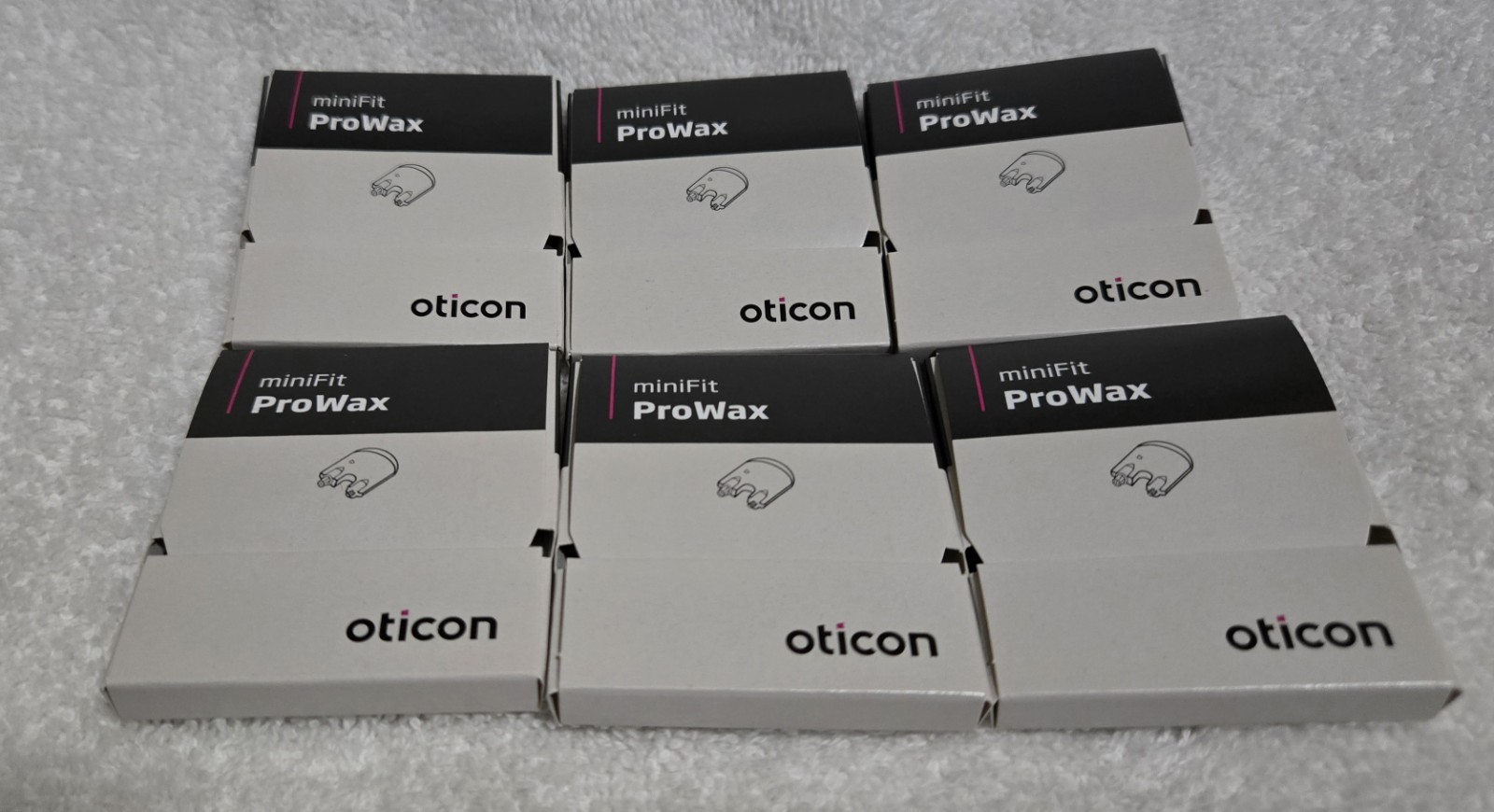 Package of 6 Oticon ProWax MiniFit Replacement Wax Filters–1 of 6 Available