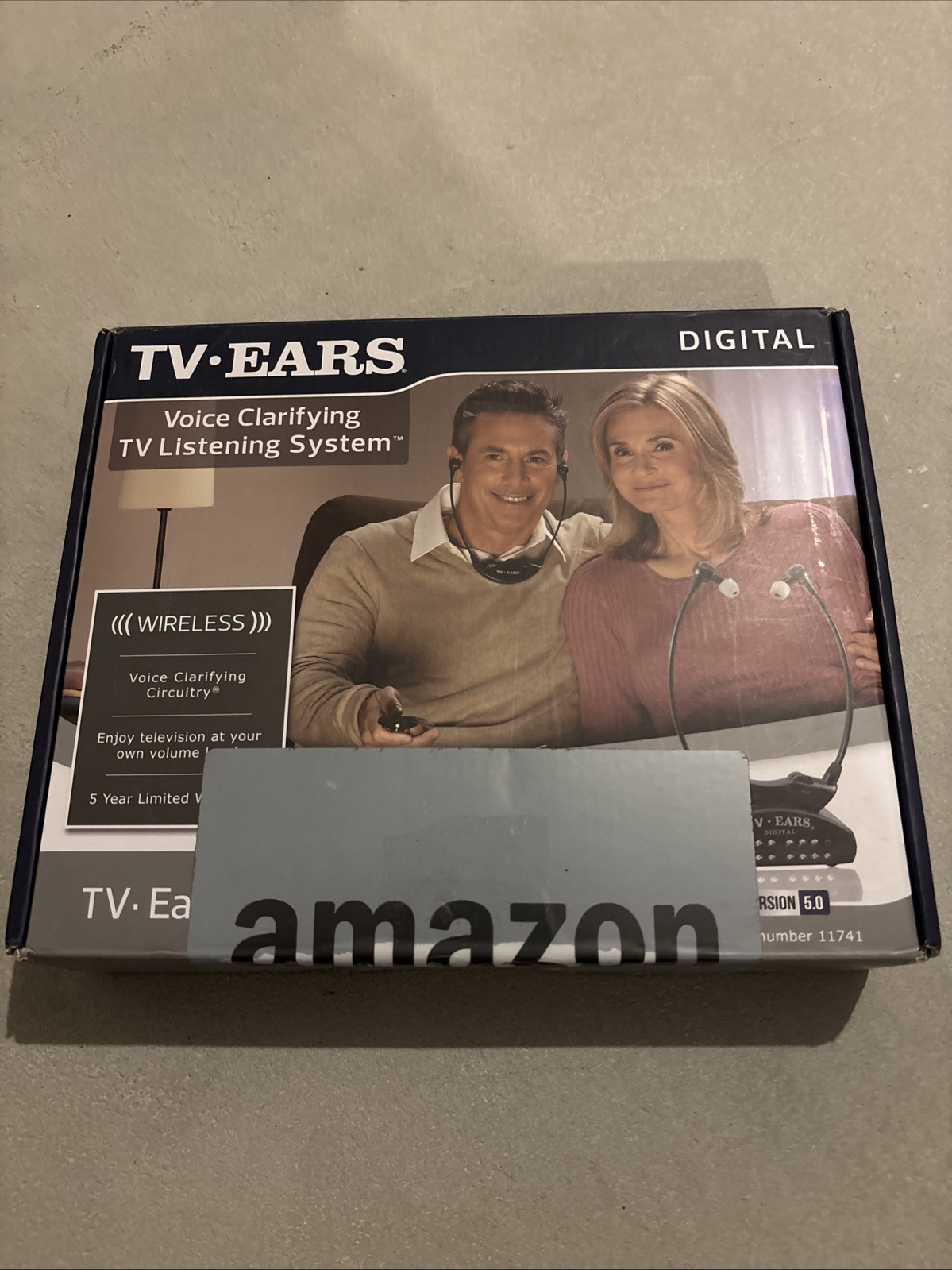 TV Ears 5.0 Digital Wireless Headset System For Seniors 11741 | READ
