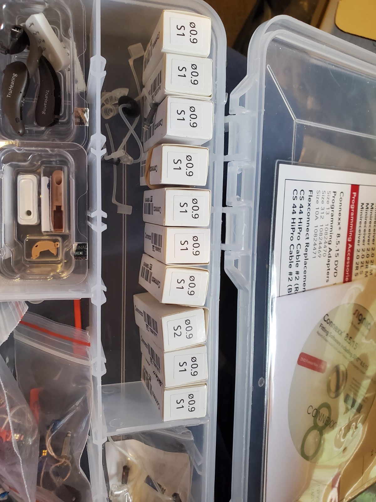 Signia Fitting Kit Receivers Thin Tubes Cables Retention Lines