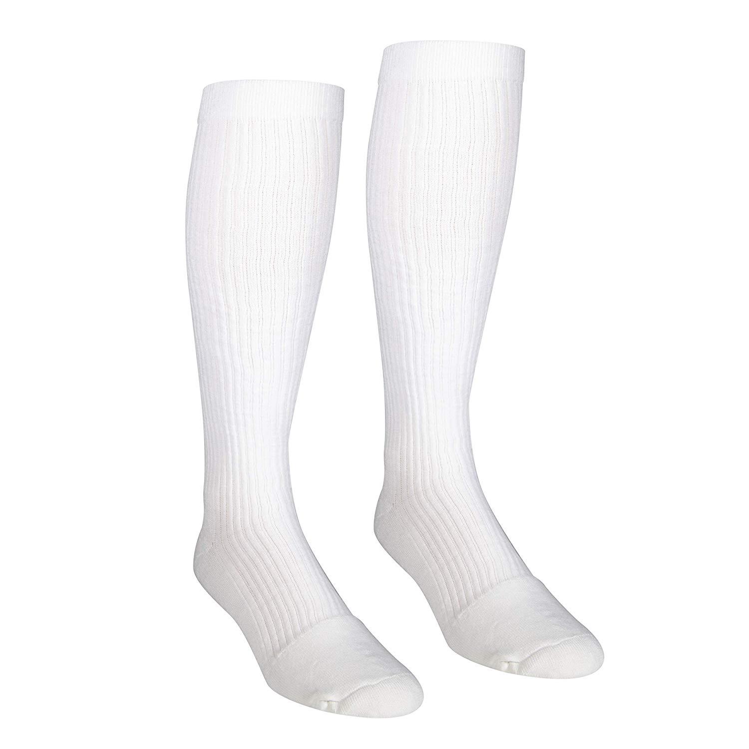 Men’s Compression Socks Casual Tube Style Comfort Knit Active Support Cushion Fo