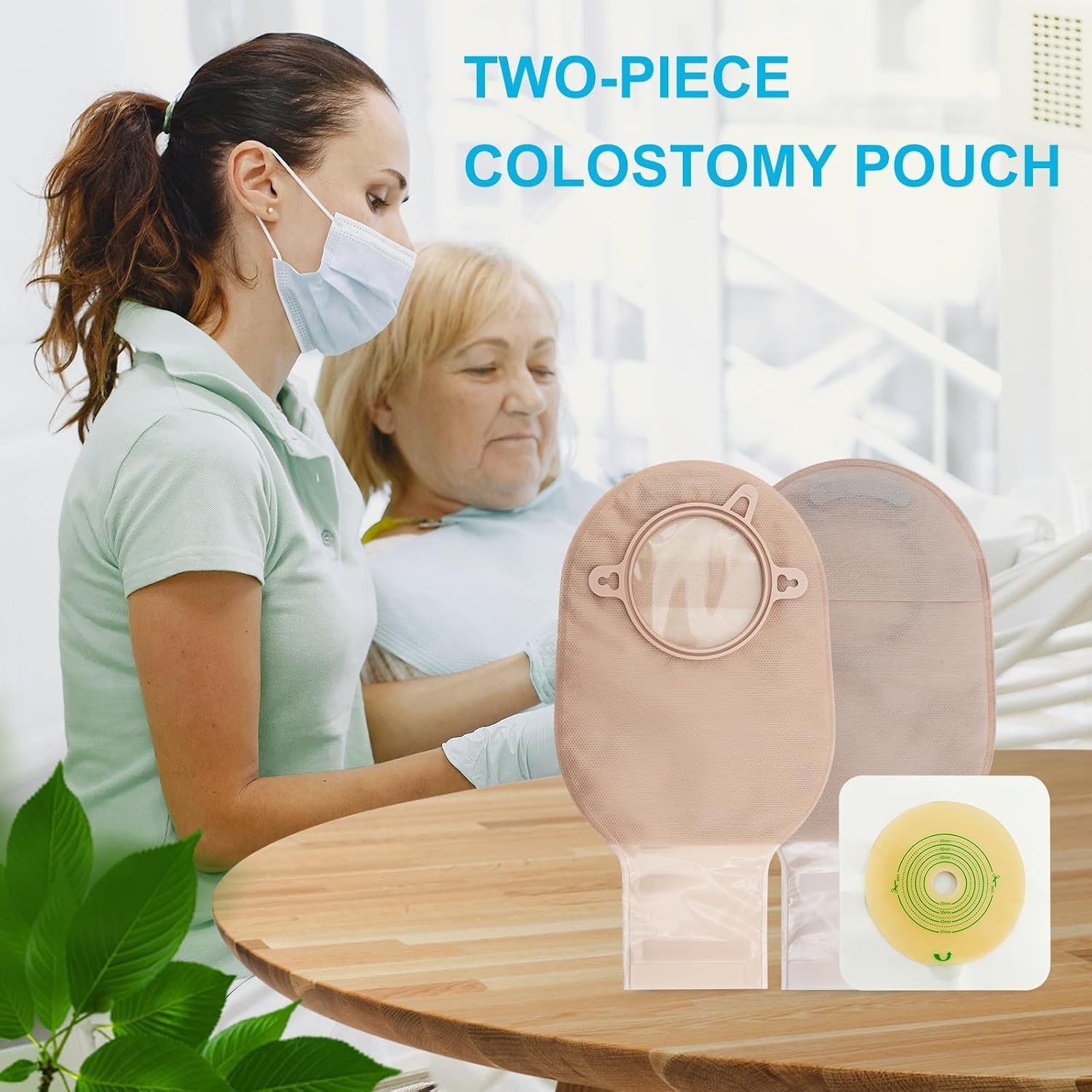 Ostomy Supplies Kit, Colostomy Bags with Carbon Filter