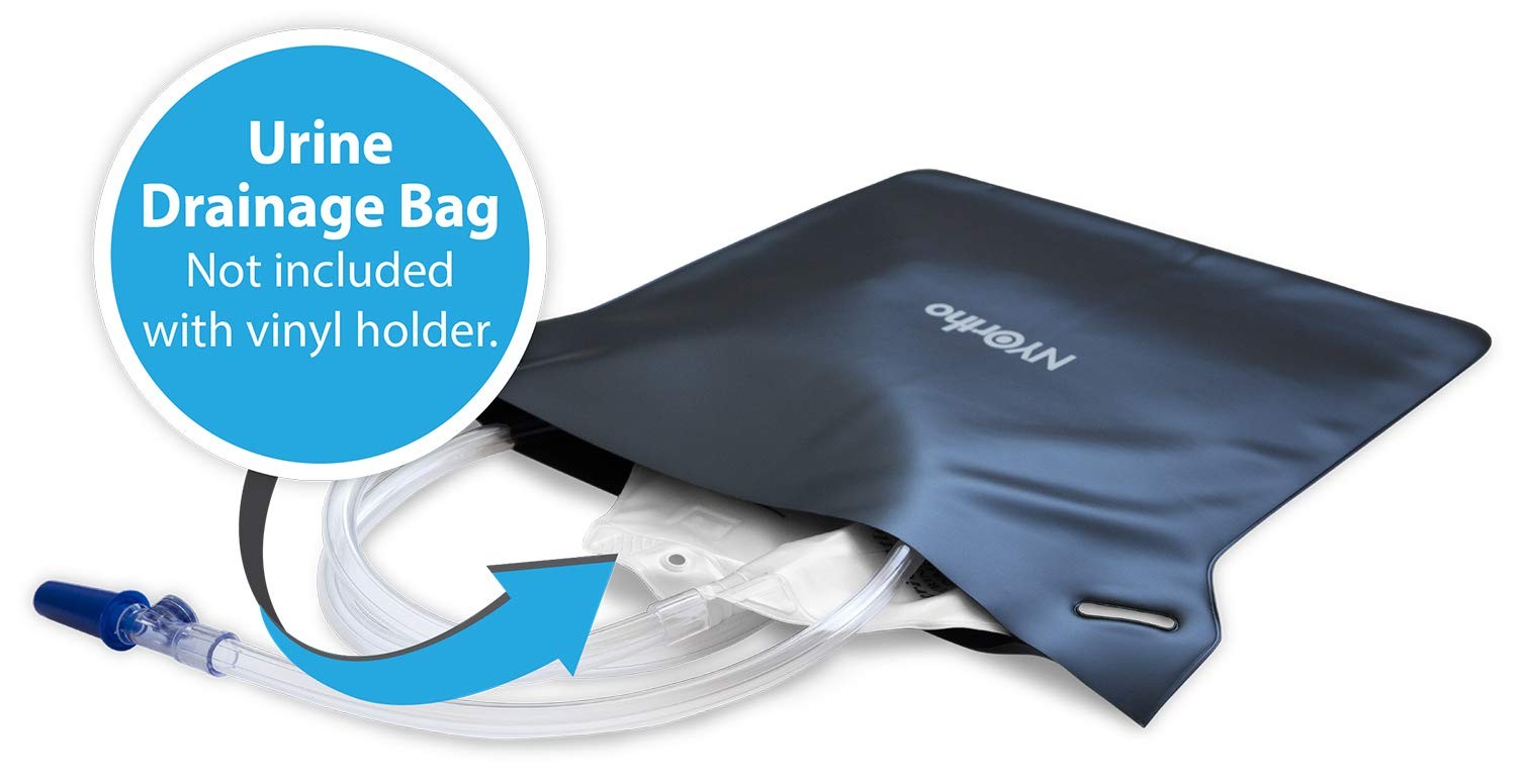 Urinary Drain Bag Holder – Vinyl Privacy Cover for Foley, Catheter or Urine B…