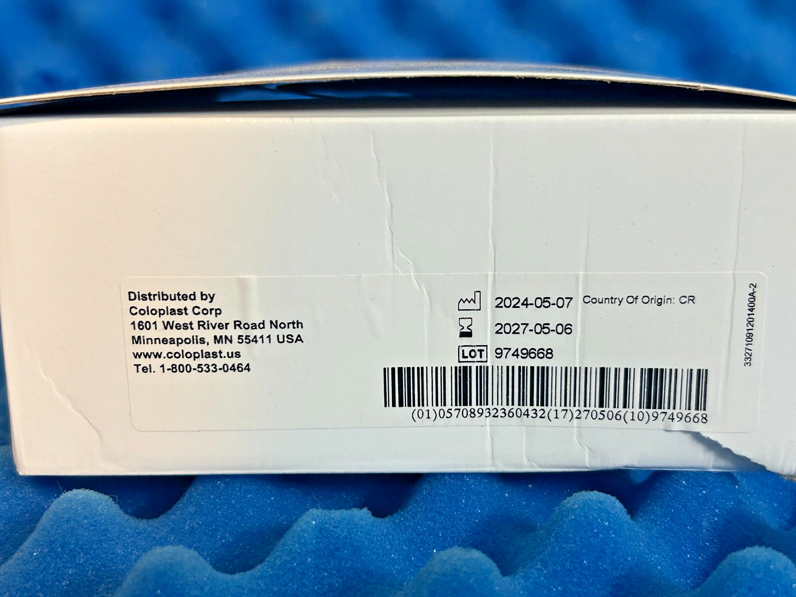 30 X COLOPLAST SENSURA 10912 FLEX OSTOMY POUCH 2 PIECE CLOSED MAXI 2″TRANSPARENT