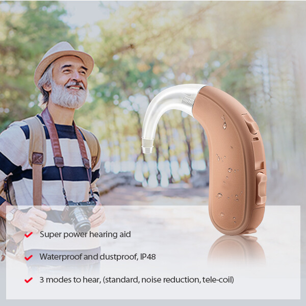 QT S Digital Super Power Hearing Aids Amplifier for Adult & Seniors – Single Ear