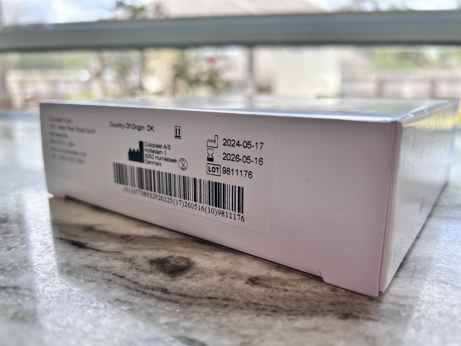 Box of 5 Sensura Mio 10502 Ostomy Barrier EXP 05/2026