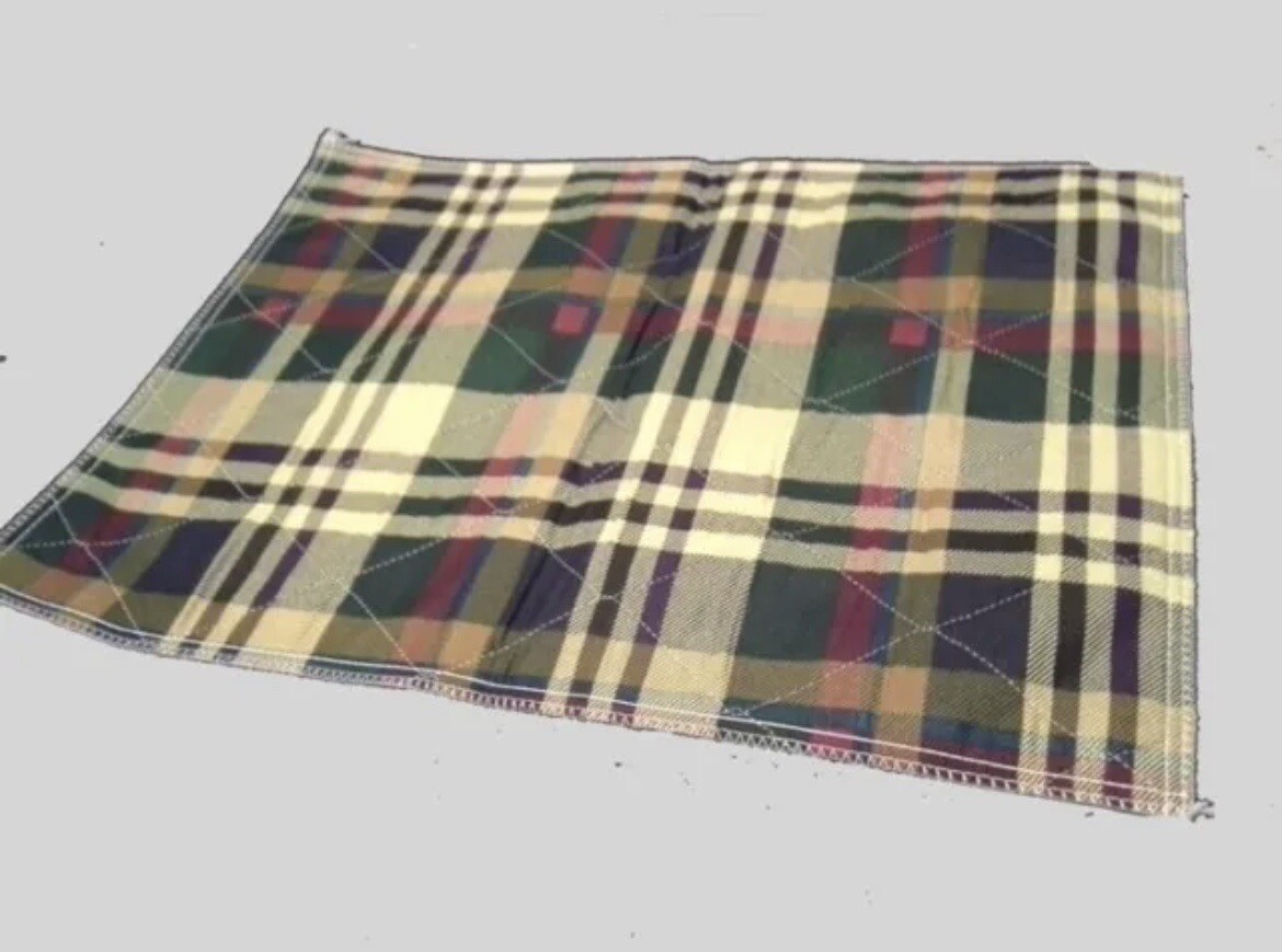 1 New 34×36 Plaid Adult Reusable Under Pad Bed Underpad Incontinence Washable