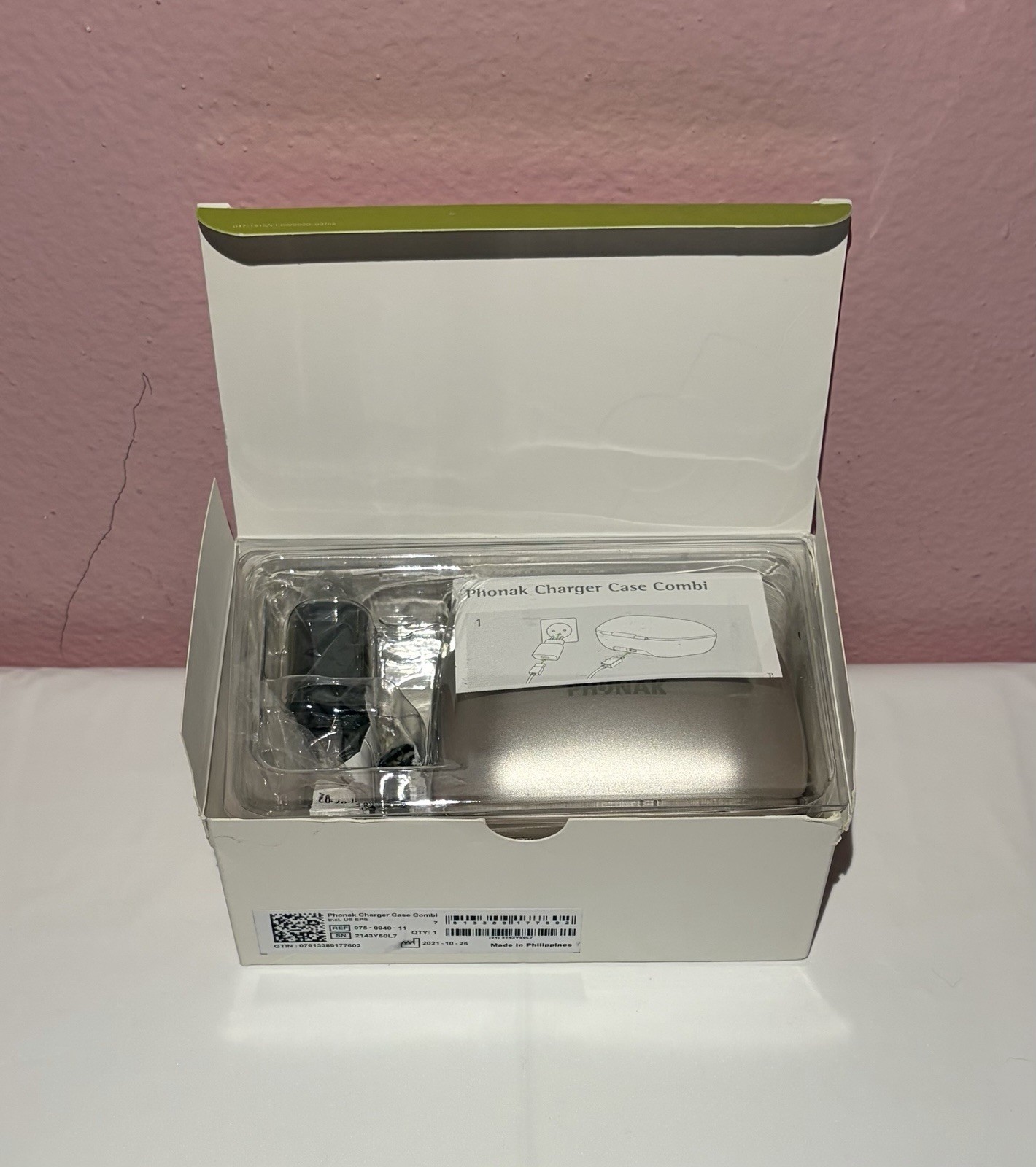 PHONAK Charger Case Combi with USB Cord 075–0040–11