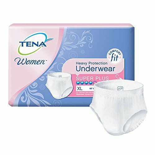 TENA Women Protective Underwear, X-Large, 48 – 64, 112 Count (2 Packs of 56)