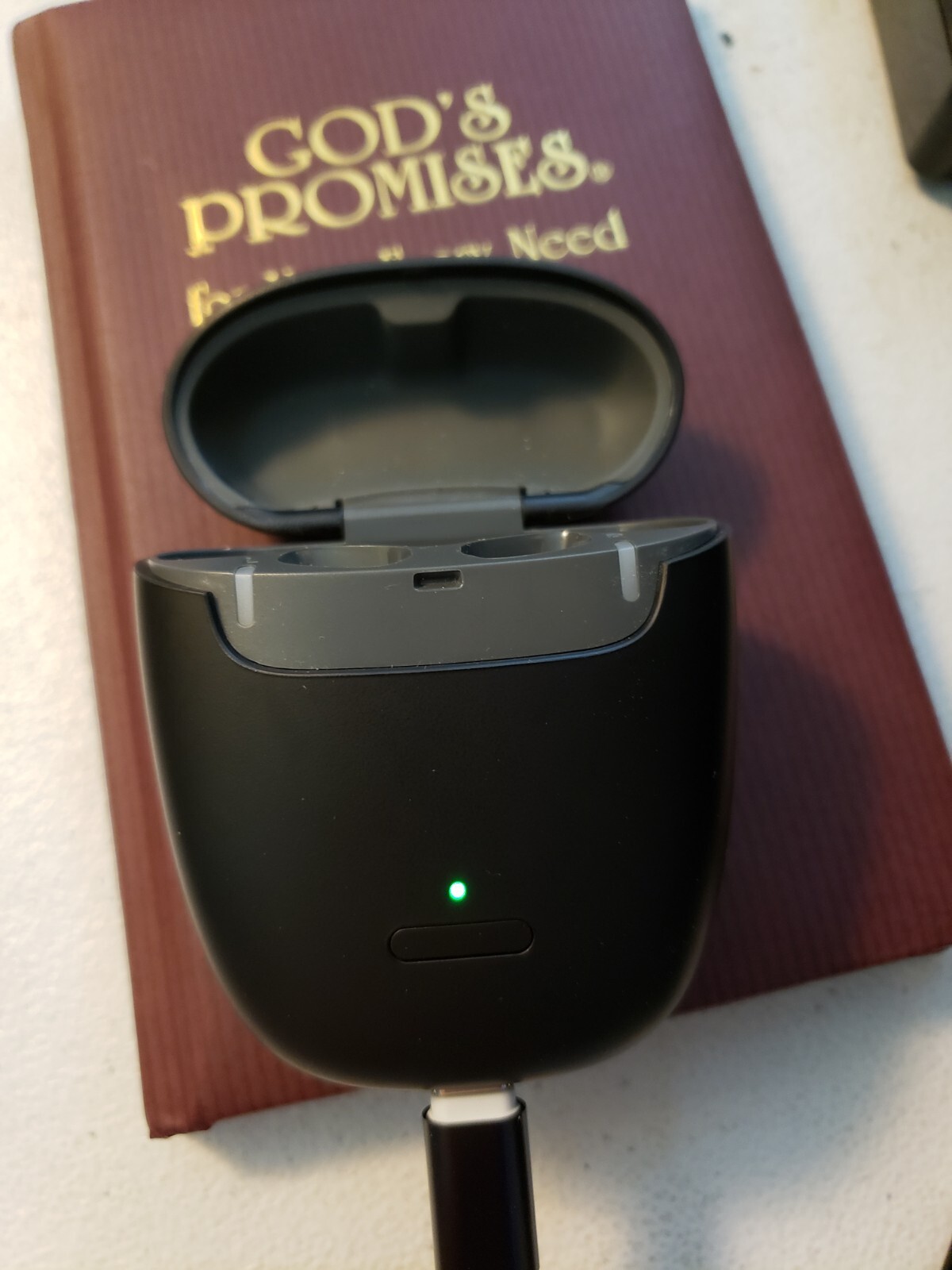 Connexx Travel Charger RIC Rechargeable Wireless Earbuds Charging Case USB Cable