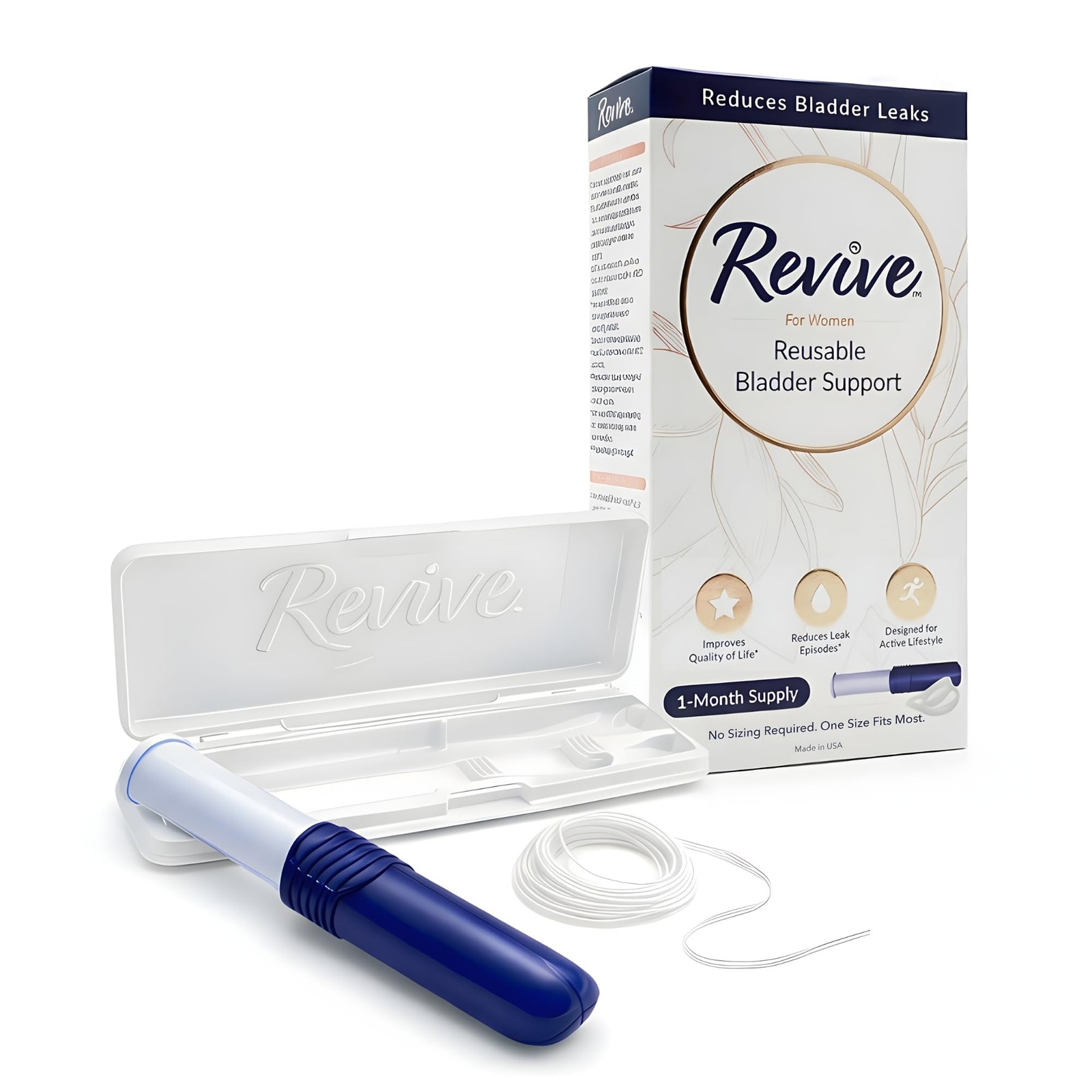 Revive Bladder Support Pessary for Women | Reusable Vaginal Device for Stress In