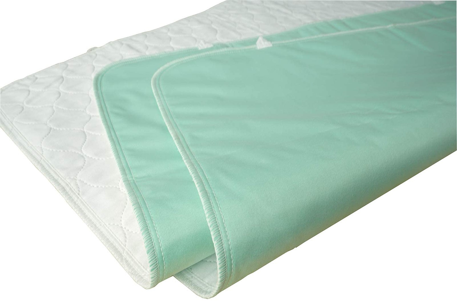 2 Pack Cotton Top Quilted Underpad, Waterproof Extra Absorbent Use for Incont…