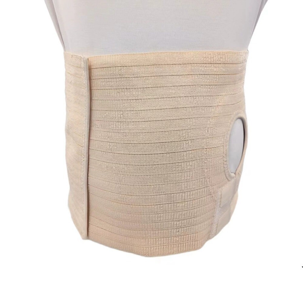 1PC Ostomy Belt with Stoma Hole Adjustable Colostomy/Ileostomy Support Men Women