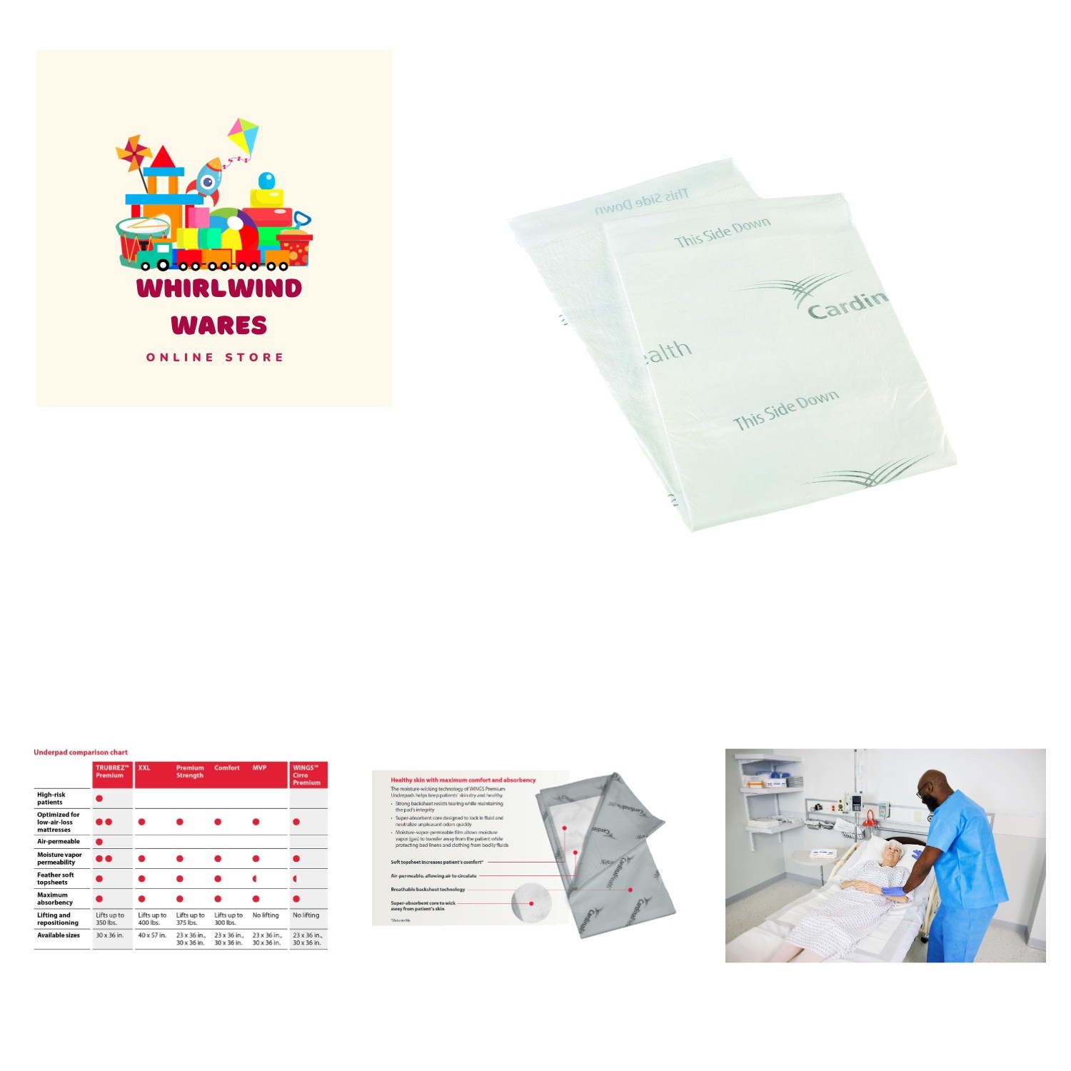 Breathable Soft Underpads – 30 x 36 Disposable Pads for Easy Cleanliness