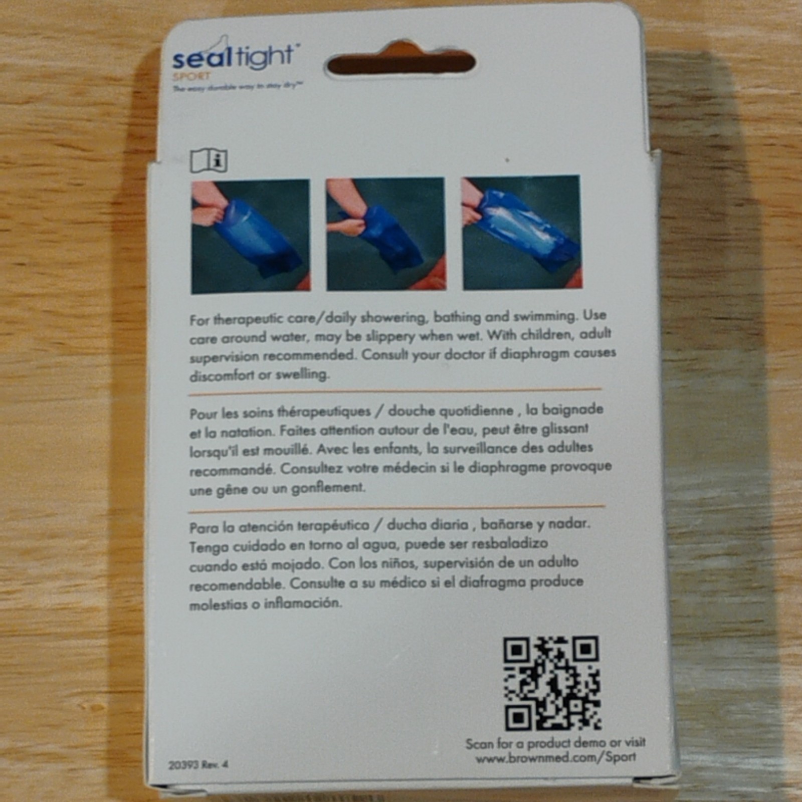 Seal-Tight Sport Adult Long Leg Cast Bandage Protector Waterproof Swimming