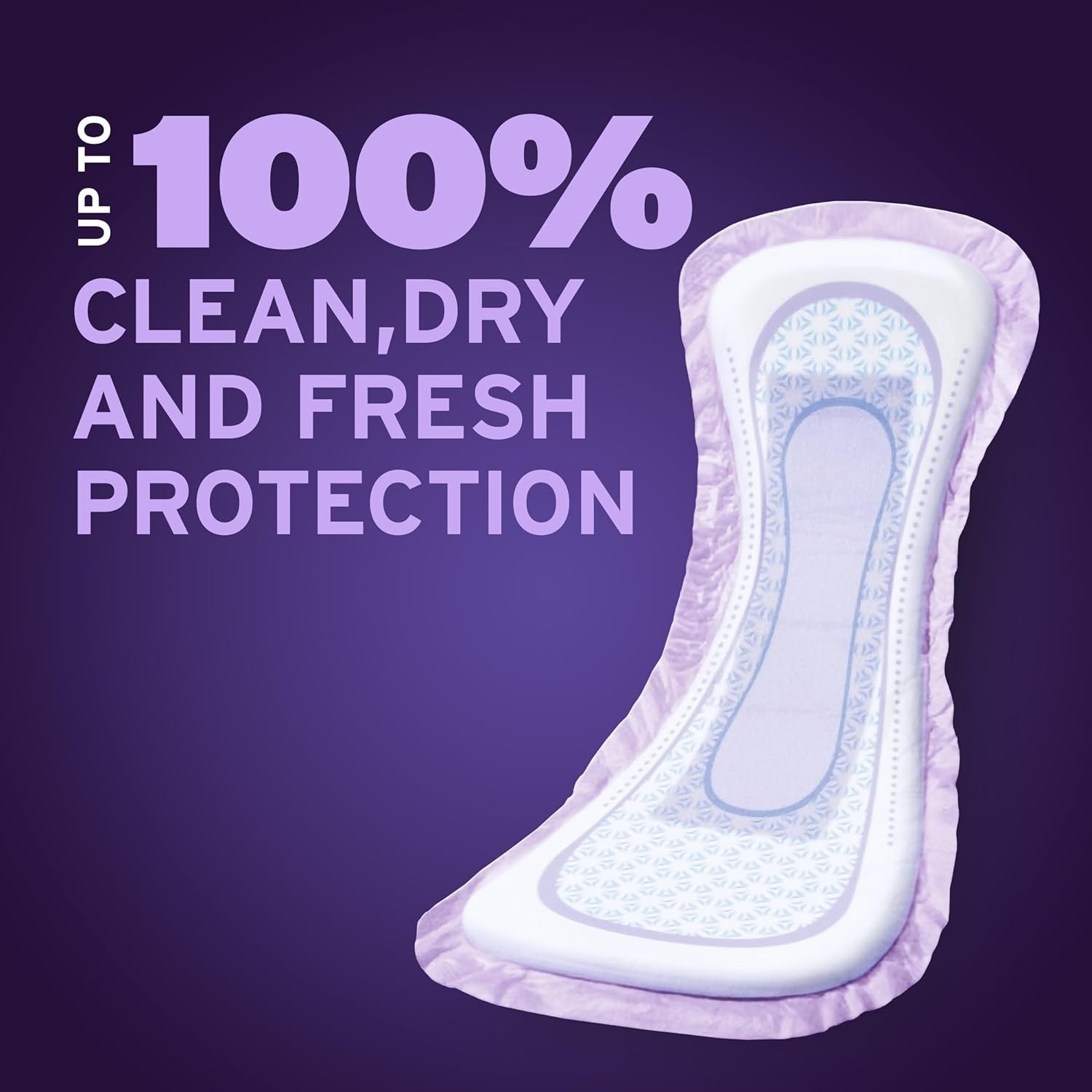 Comfort Fit Poise Overnight Pads, 36 Count – Worry-Free Bladder Leak Solution