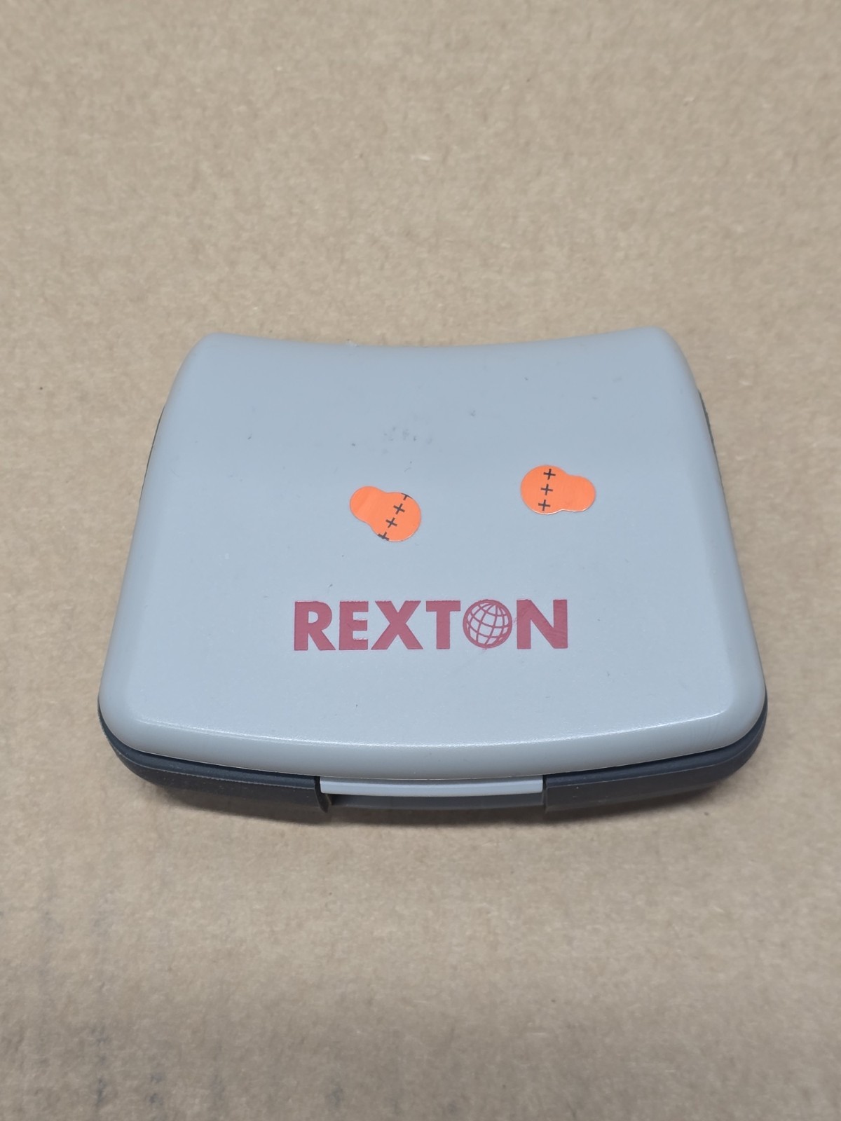Rexton Hard Plastic Hearing Aid Storage Case Only Pre-Owned With Some Wear