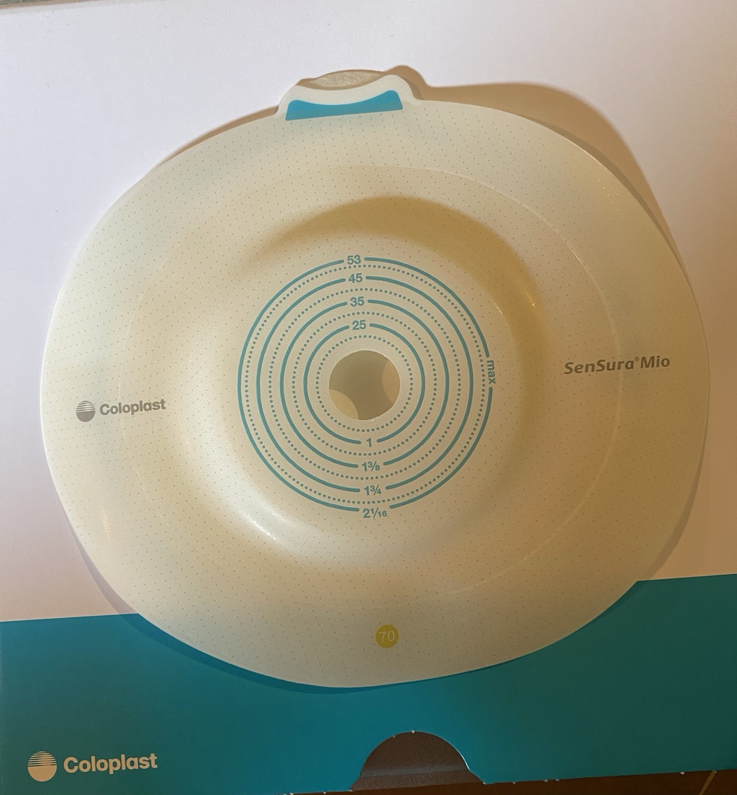 Coloplast 16491 SenSura Mio Light Convex Ostomy 2 Piece Pouch 5 Pack