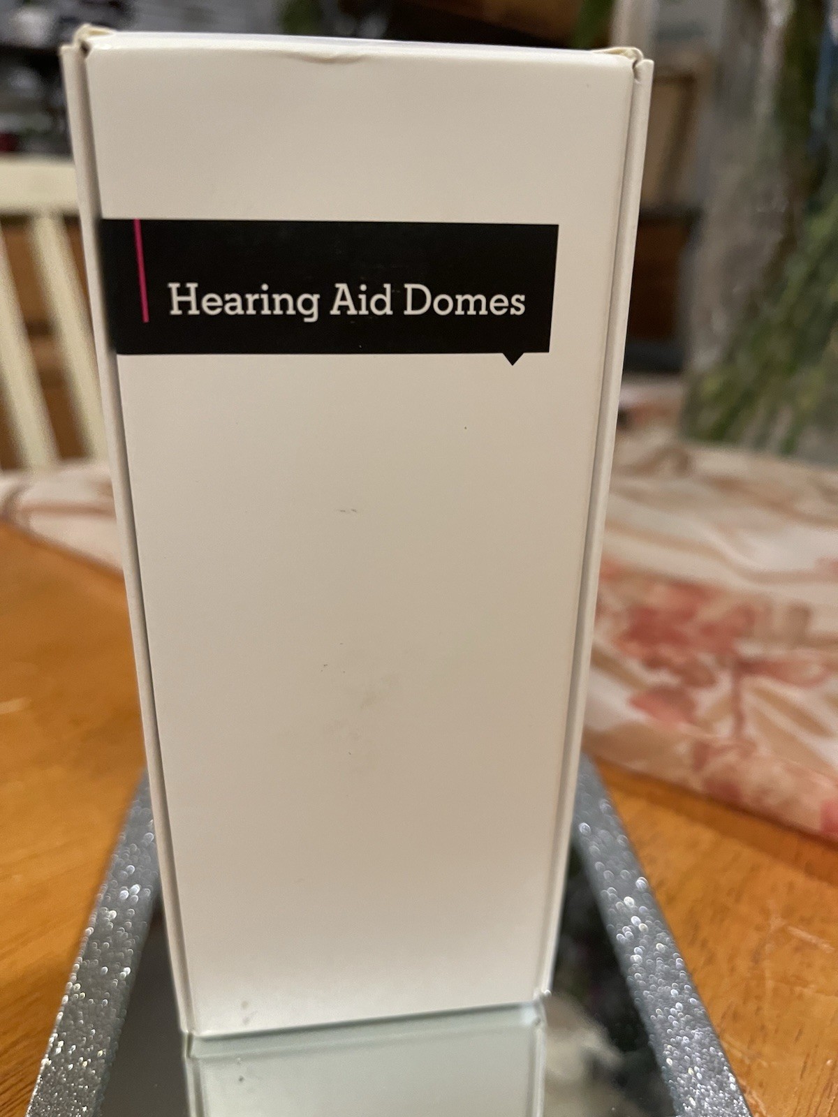 miniFit Bass 6 mm Double Vent Hearing Aid Domes Silicone Clear 30 Pcs