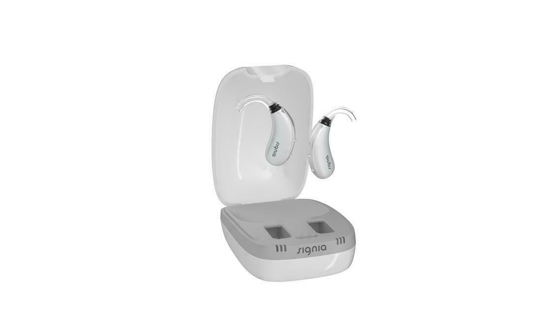 1x Signia Motion Charge & Go P/SP 2X – Severe To Profound – BTE Hearing Aid New