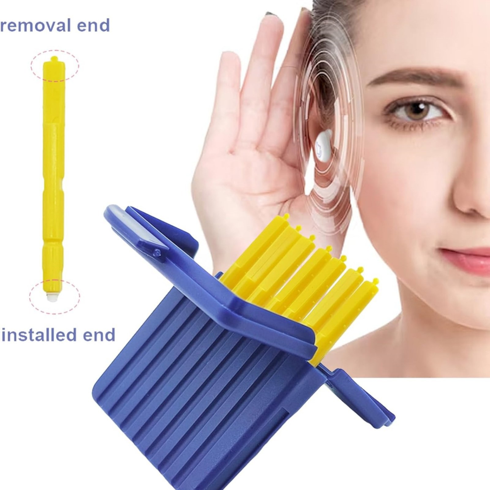 6Packs 48PCS Durable Wax Guards Filters Tool For Starkey Hear Clear Hearing Aid