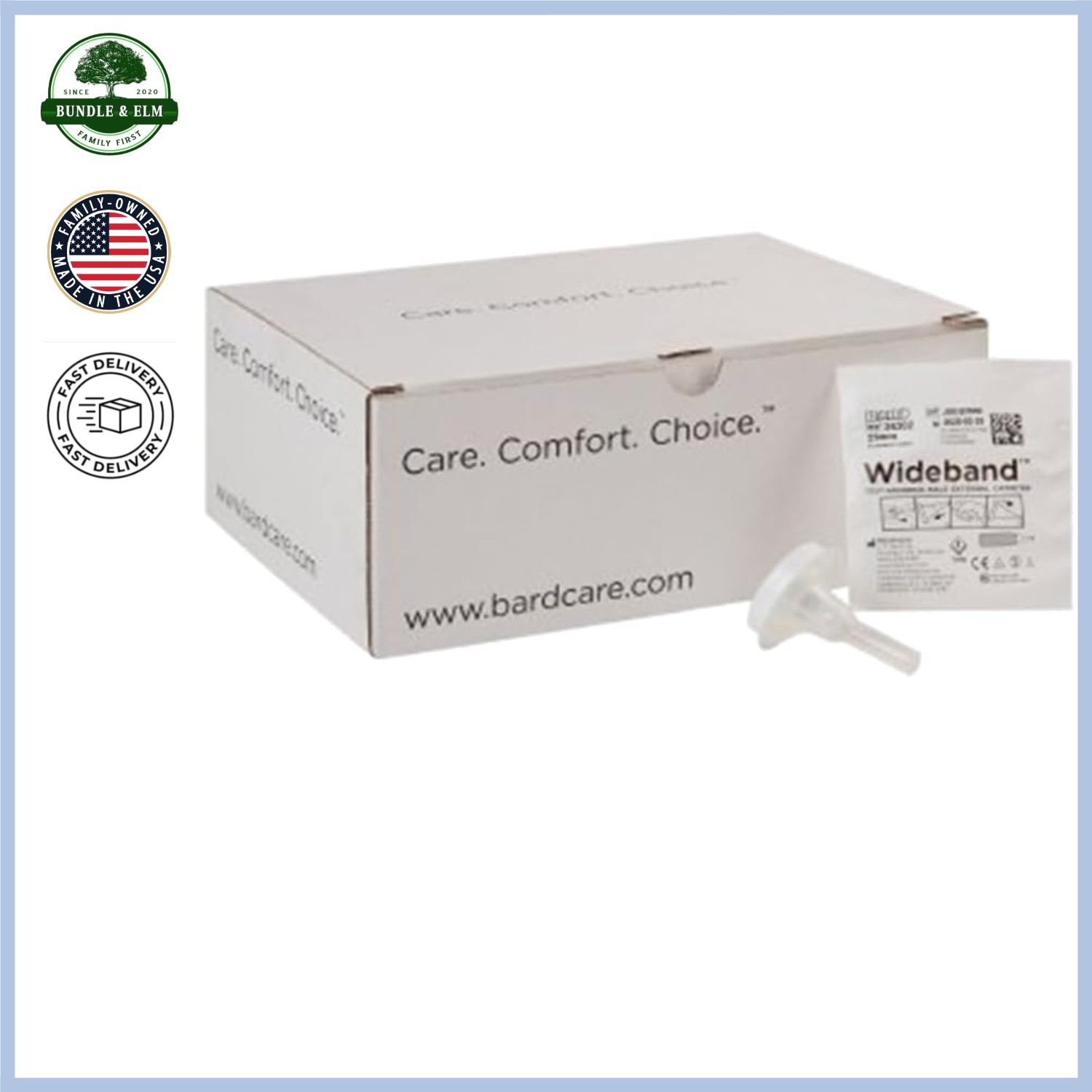 30 Pack Male External Catheters, 29mm Silicone with Extra Adhesive for Security
