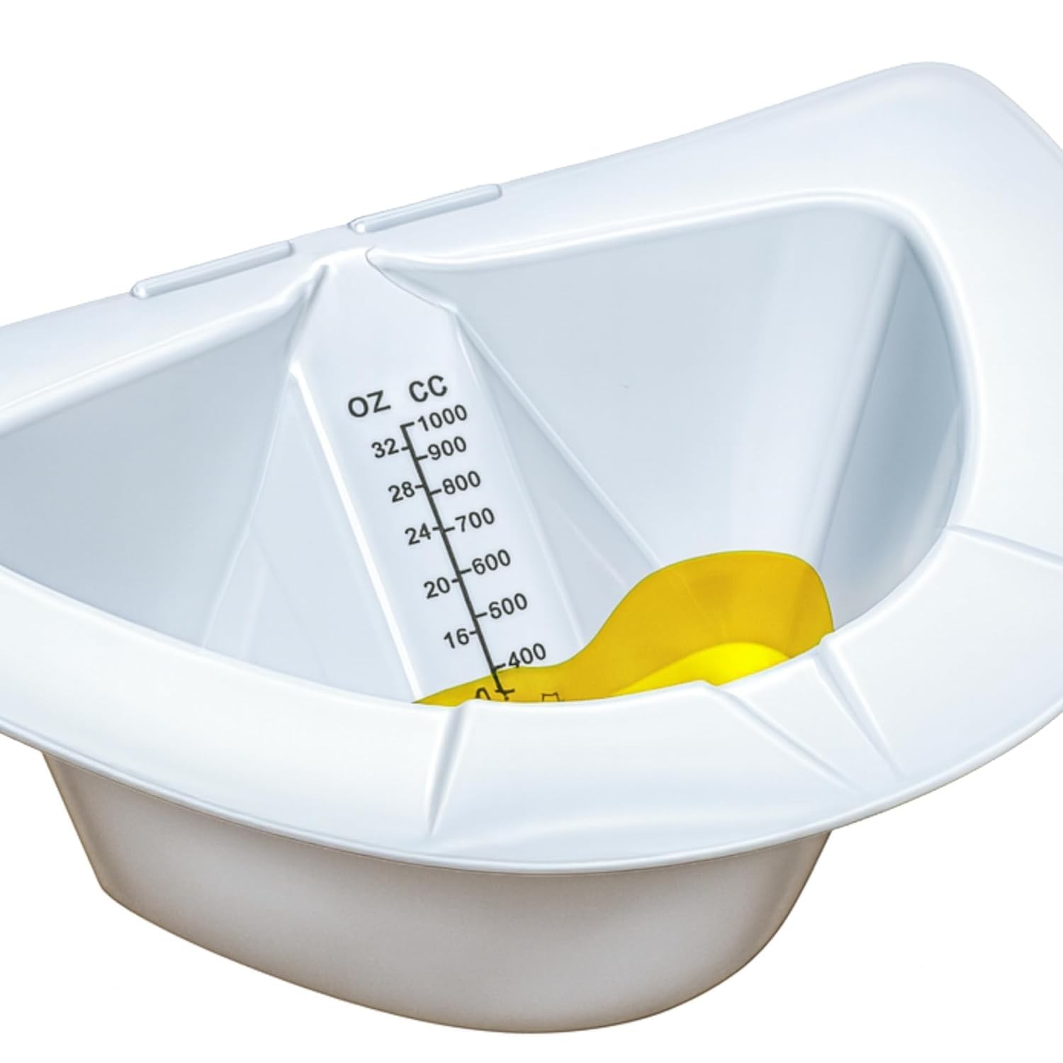 Graduated Specimen Collector Pans Pack of 1 Toilet Nursing Hat for Urine, Vom…