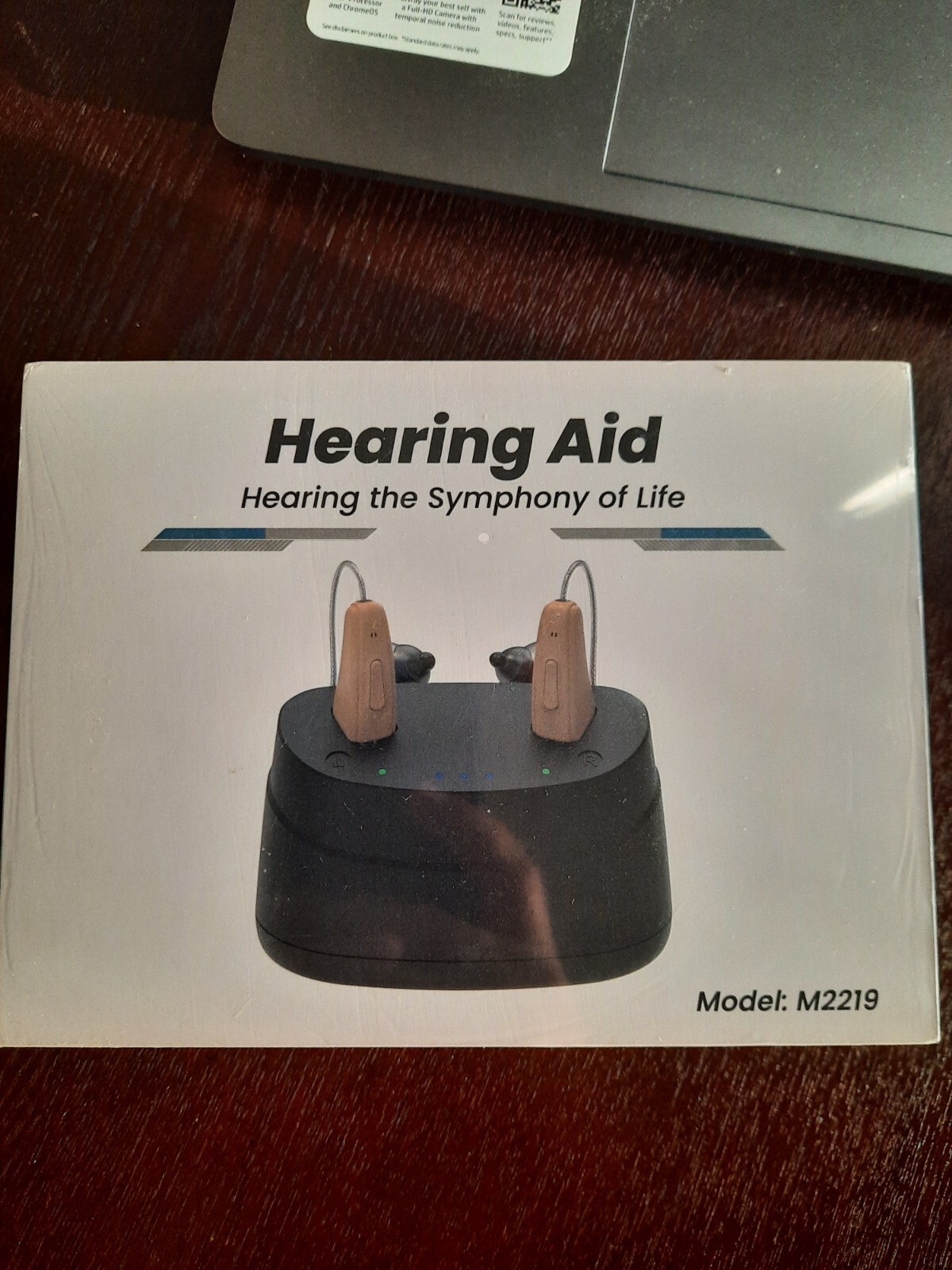 OTC Hearing Aid M2219. No prescription required, mild to moderate hearing loss.