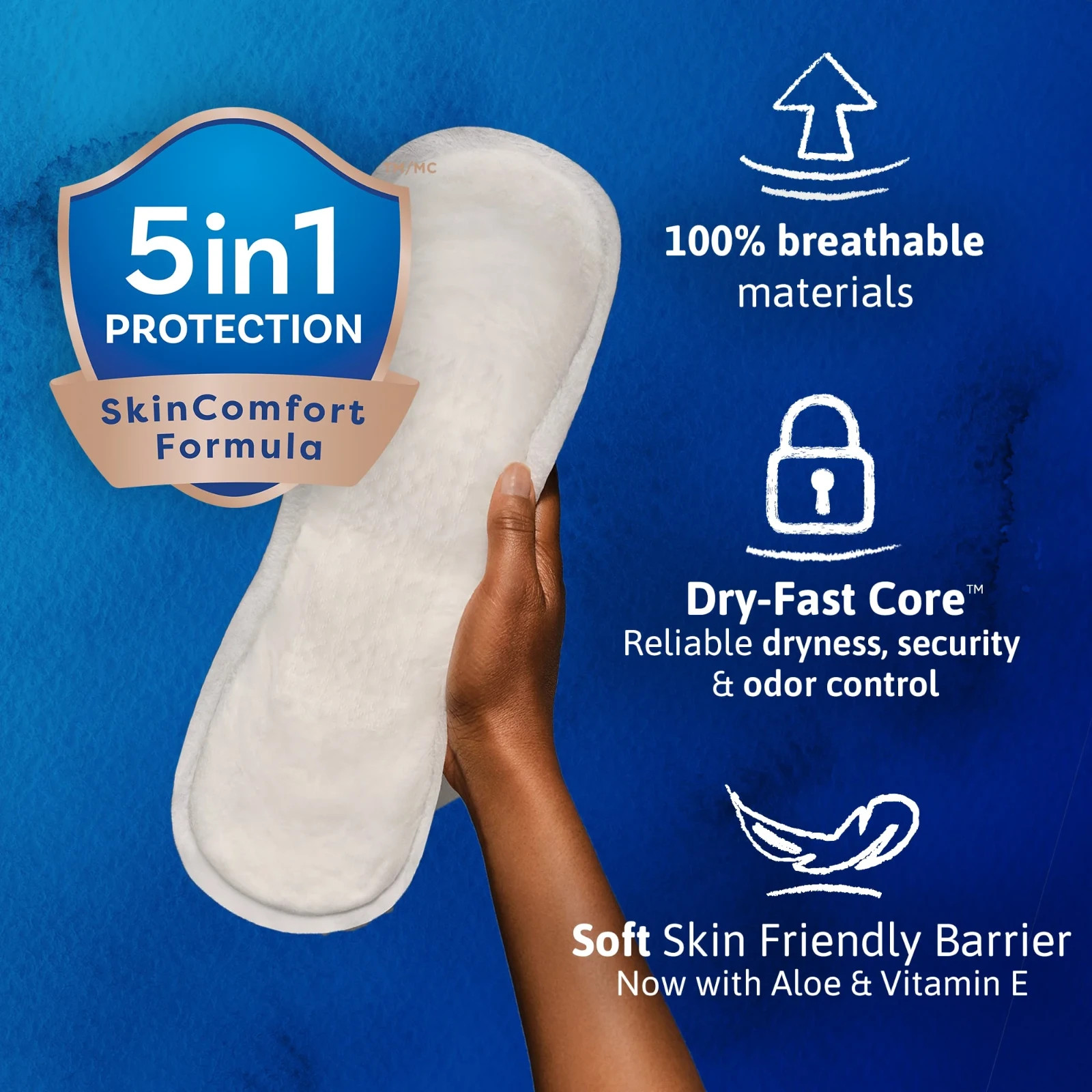 Tena Sensitive Care Ultimate Absorbency Incontinence Pad for Women, 33ct