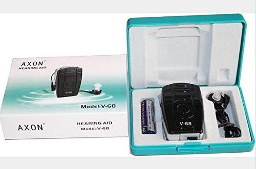 Axon V-68 High Power Hearing Aid Pocket Personal Sound Amplifier for Elderly